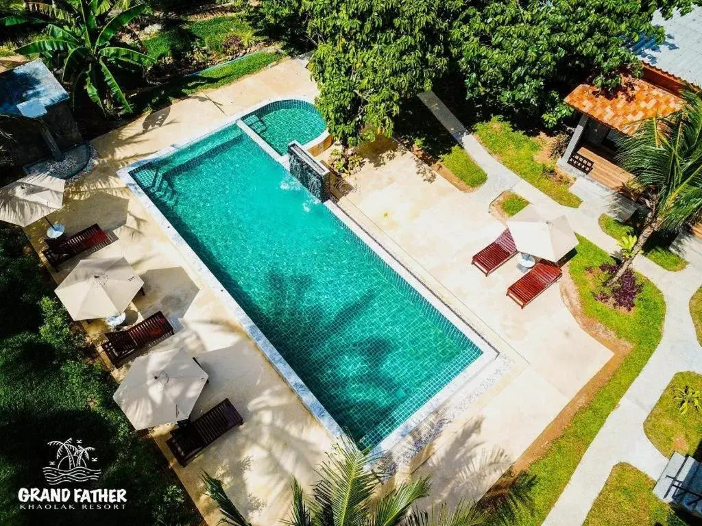 Pool View in Grandfather hotel Khaolak