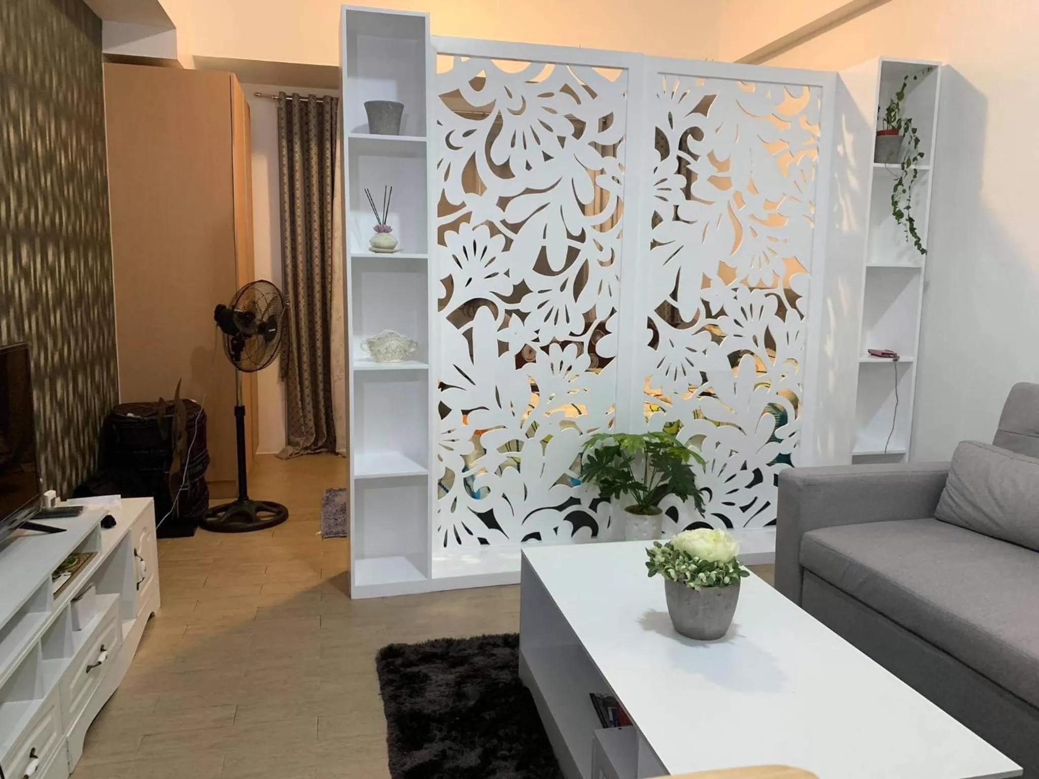 Living room in 81 Newport Boulevard Cluster 4 - 8F across NAIA Airport, Terminal 3