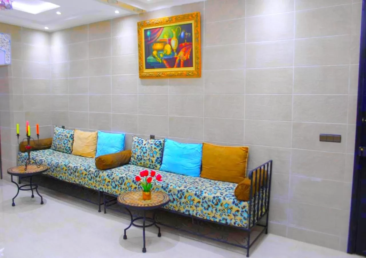 Living room in Résidence Miramare Marrakech