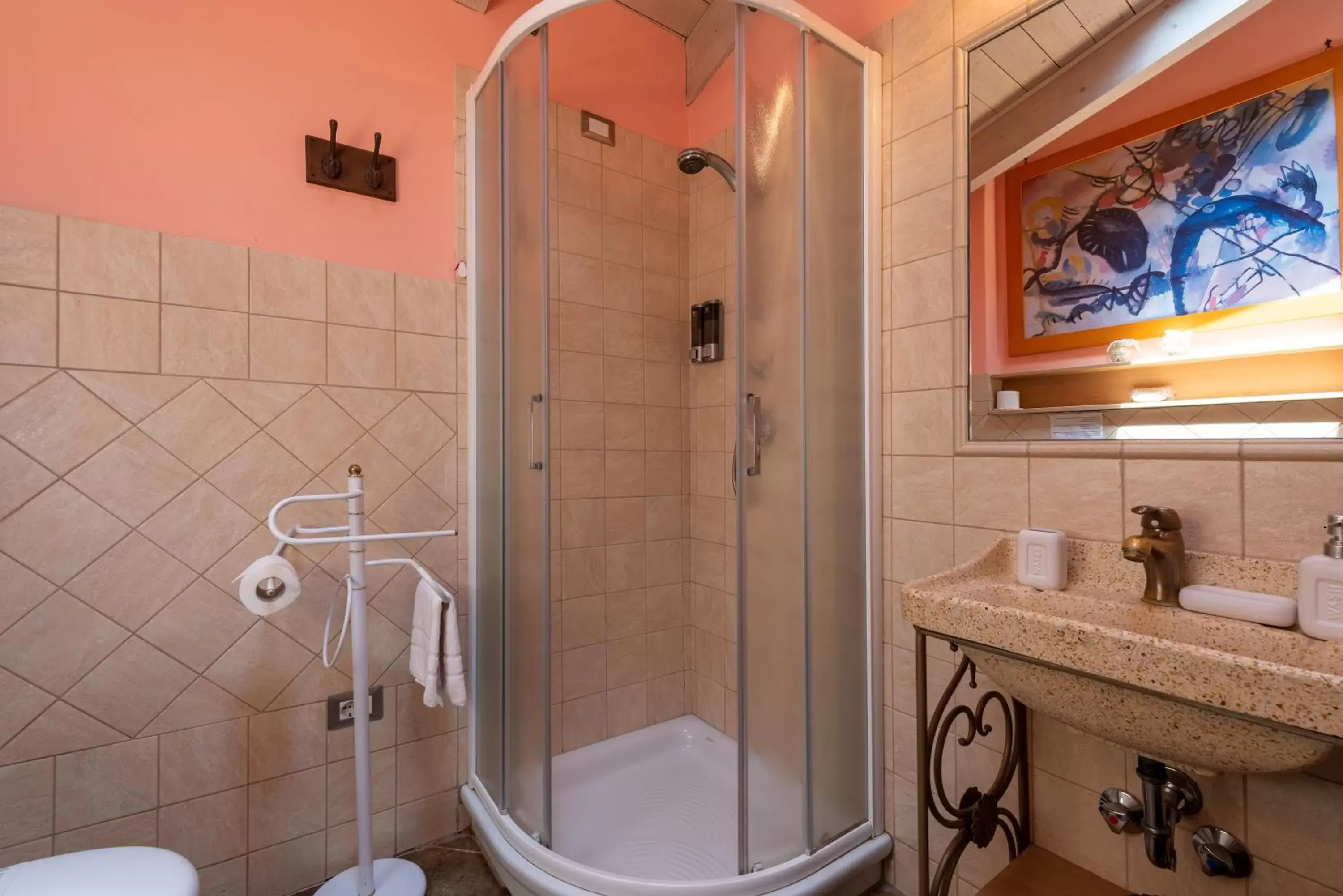 Shower, Bathroom in Villa Mery