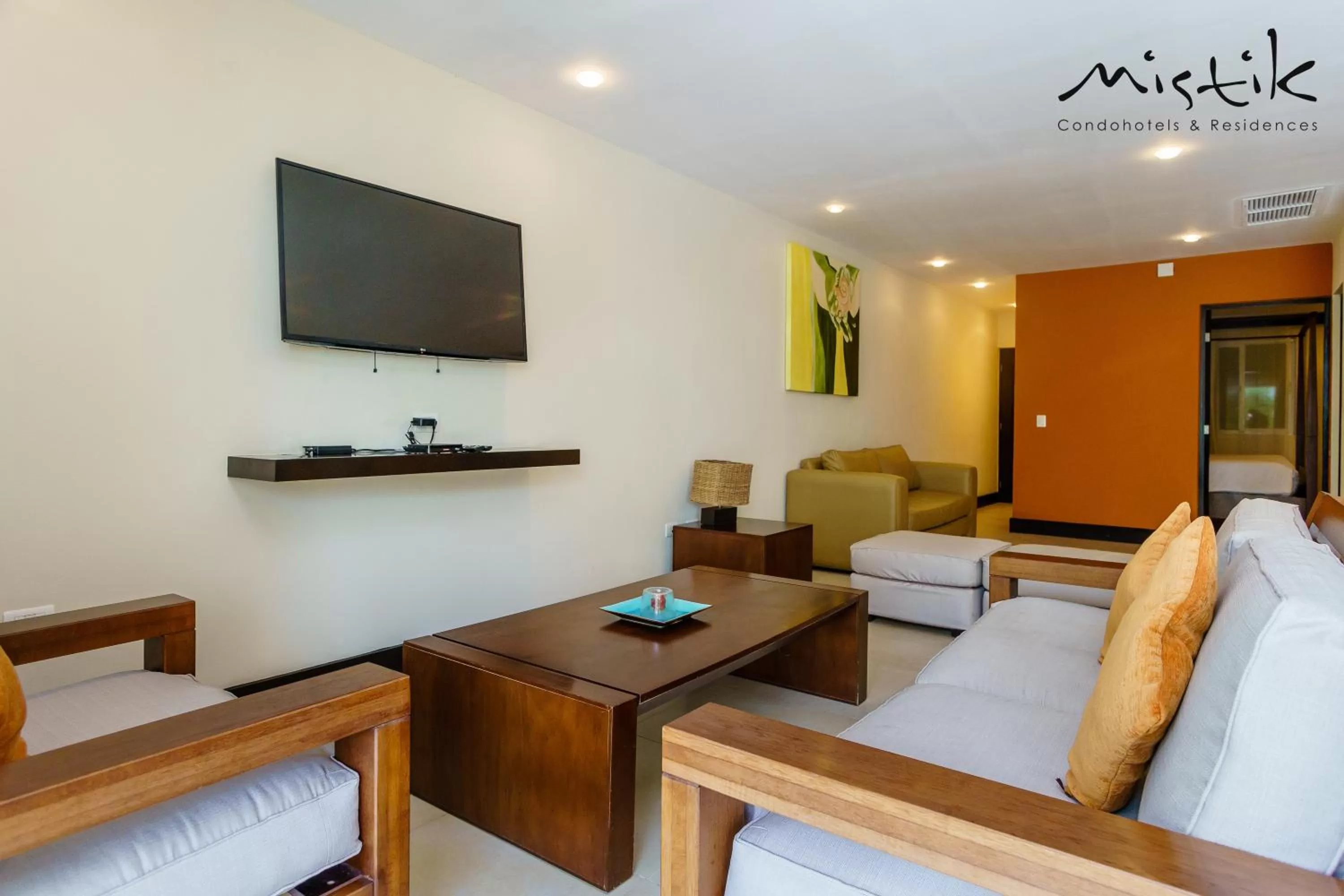 Living room in Pueblito Escondido by Mistik Vacation Rentals