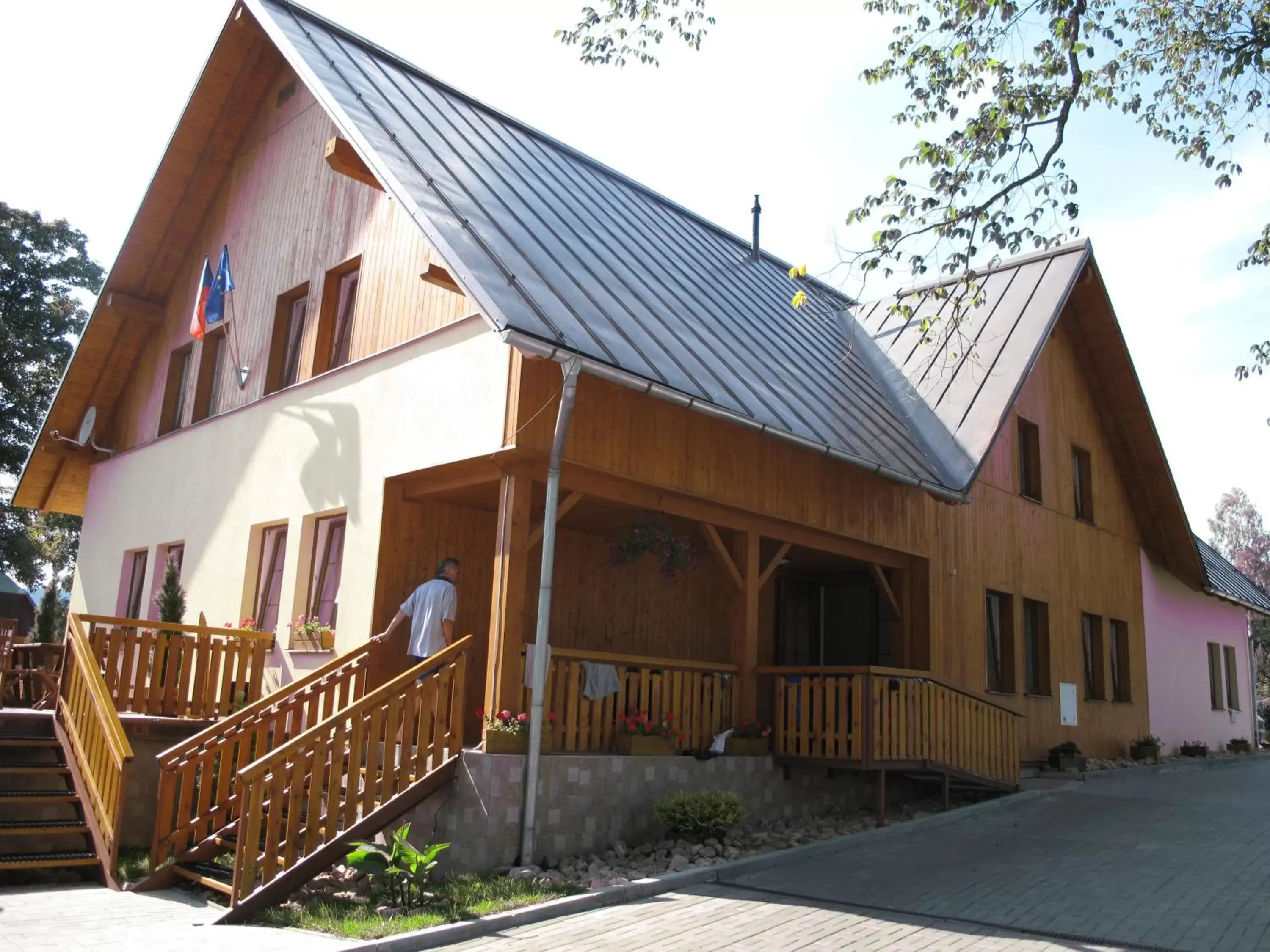 Facade/entrance, Property Building in Wellness hotel Harrachovka