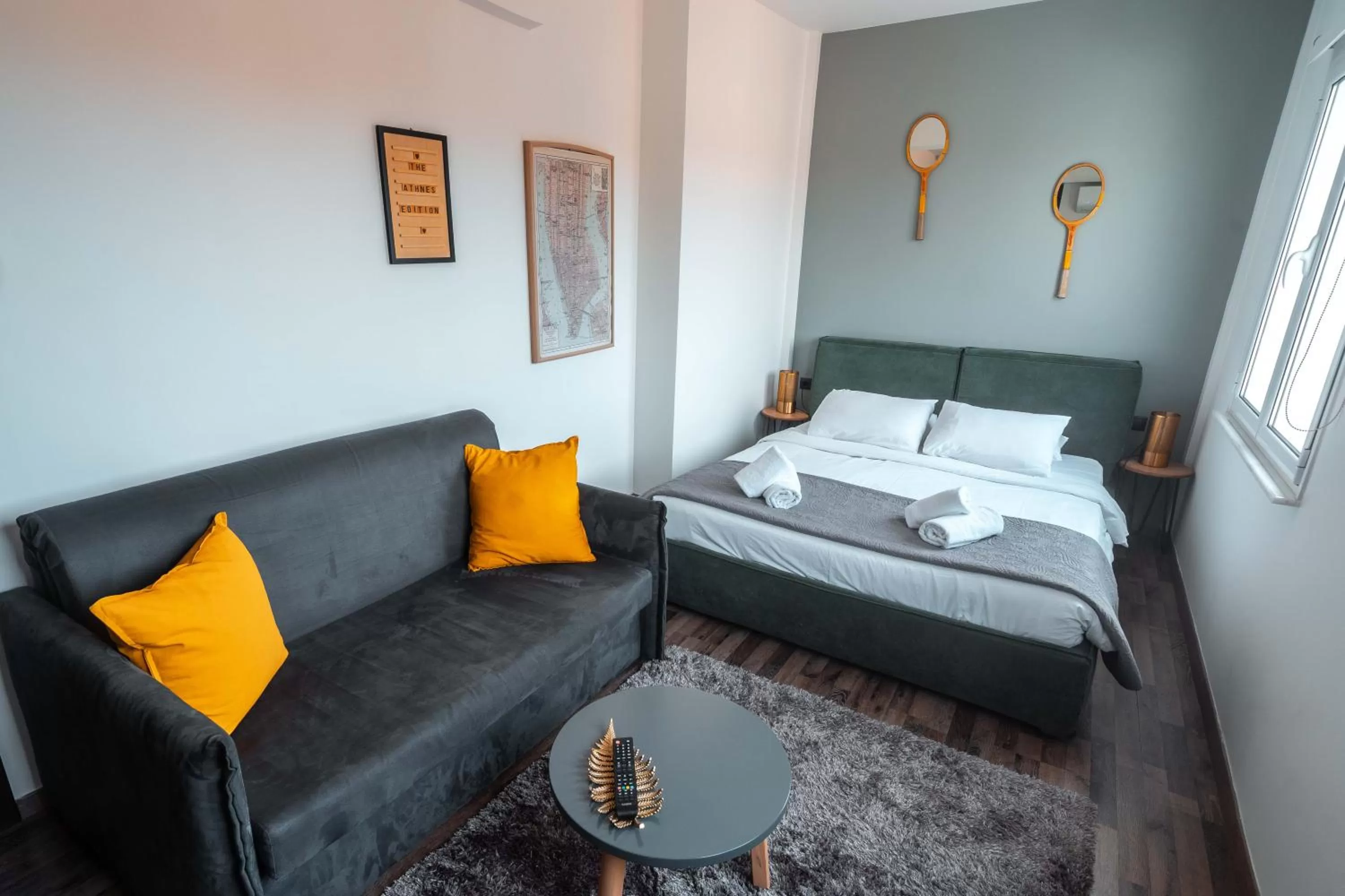 Bedroom, Bed in The Athens Version Luxury Suites