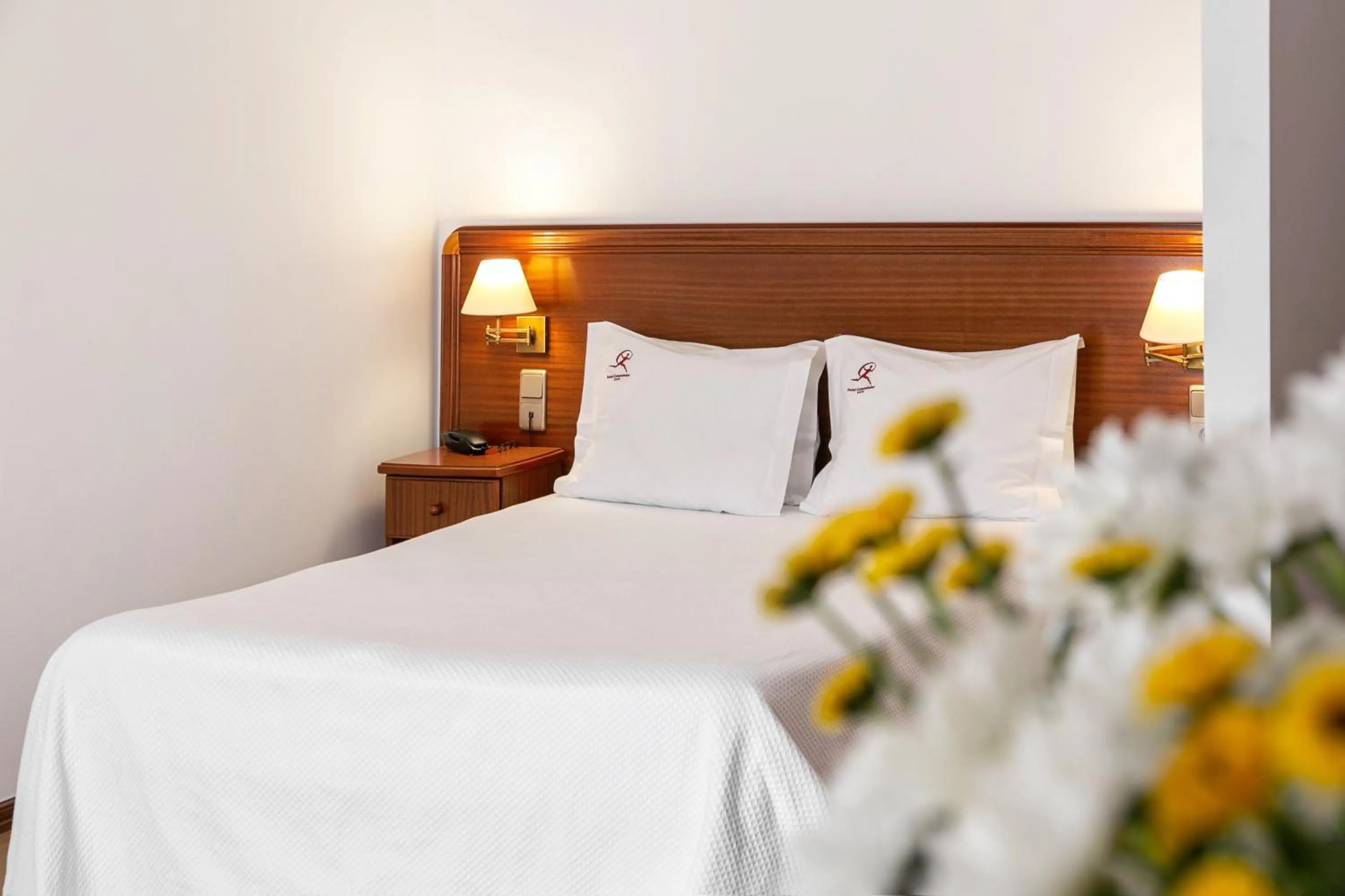 Decorative detail, Bed in Hotel Comendador