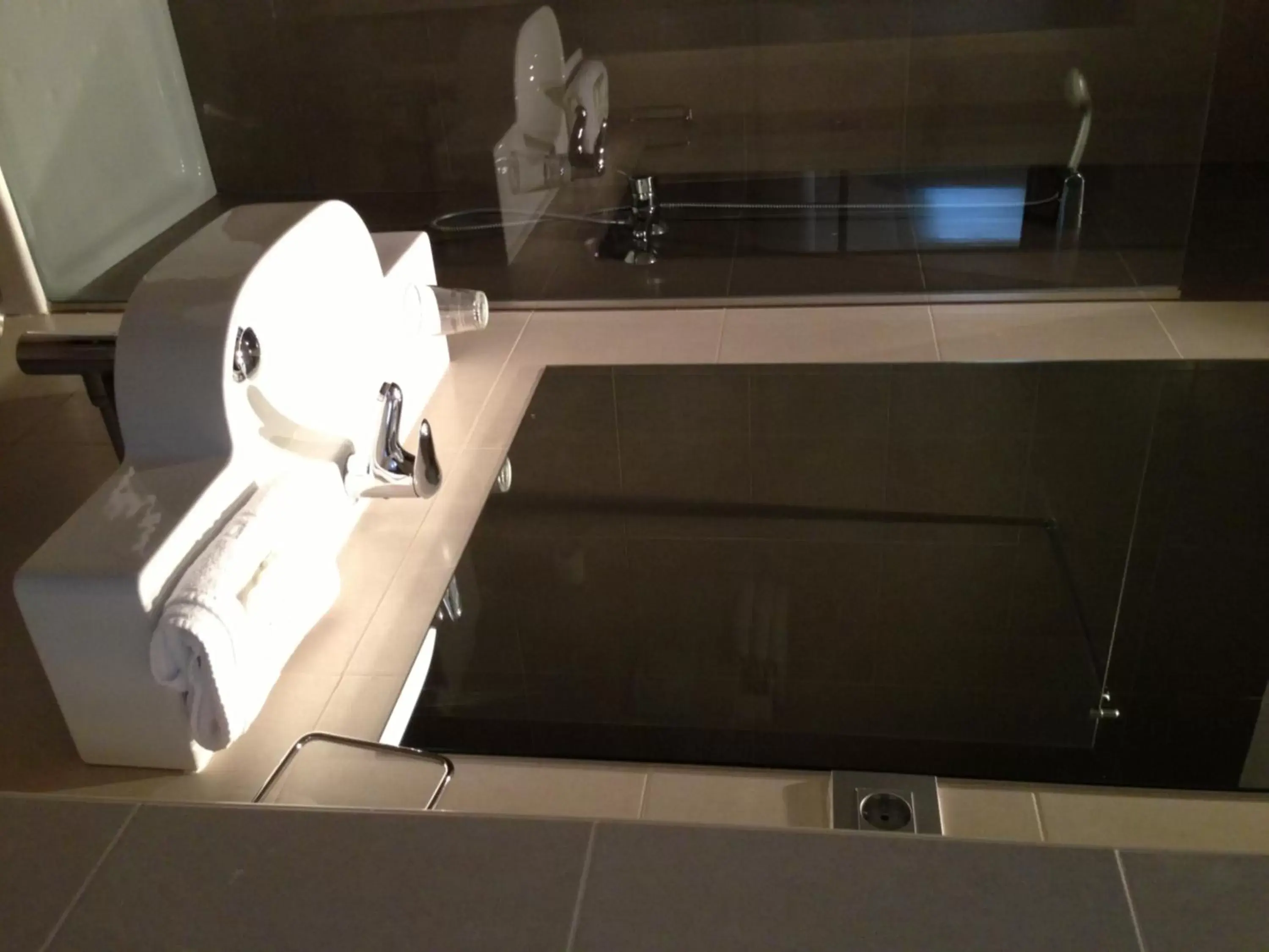 Bathroom in Hotel Domus