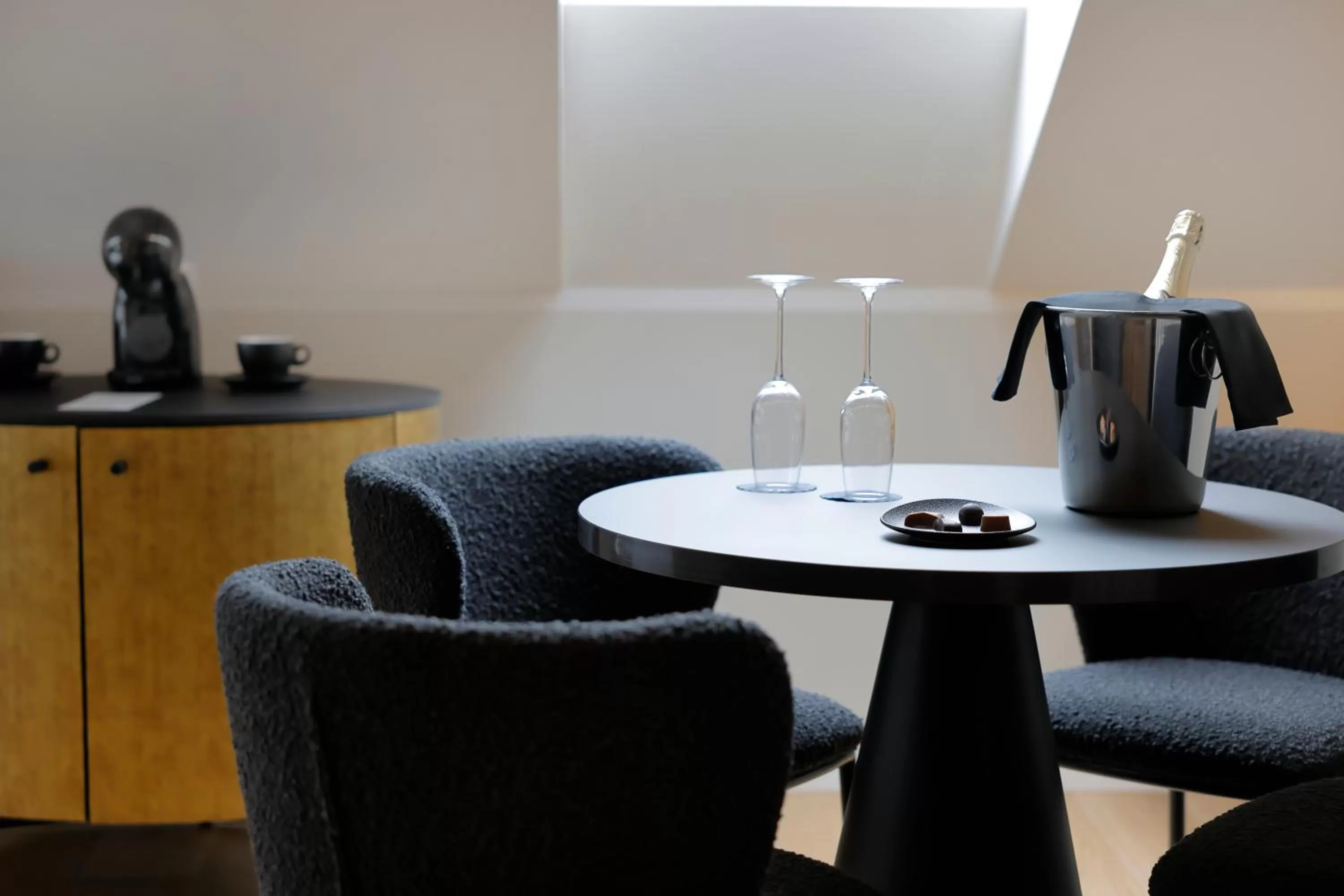 Living room in Hotel Prokop Square