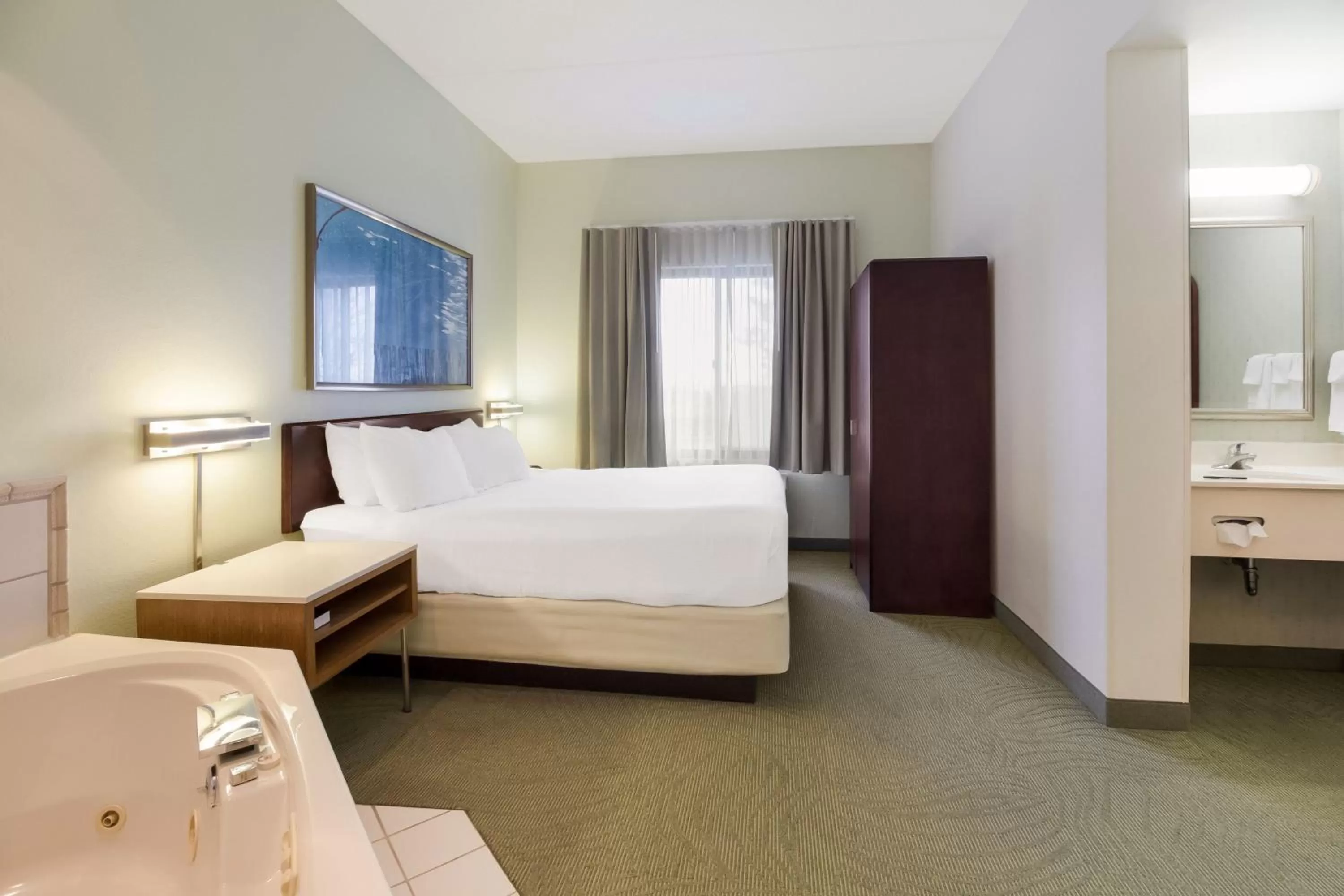 Bedroom, Bed in SpringHill Suites by Marriott Pittsburgh Washington
