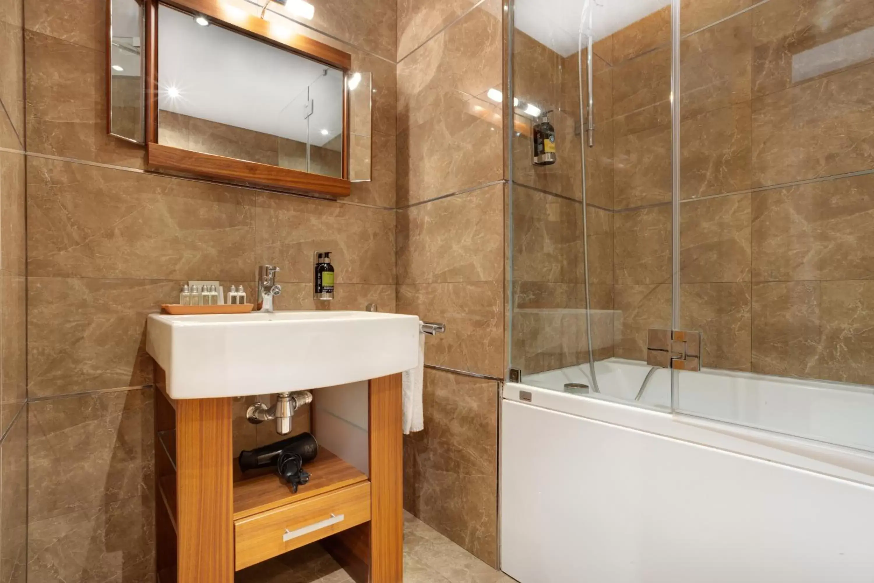 Property building, Bathroom in Cascade Wellness Resort