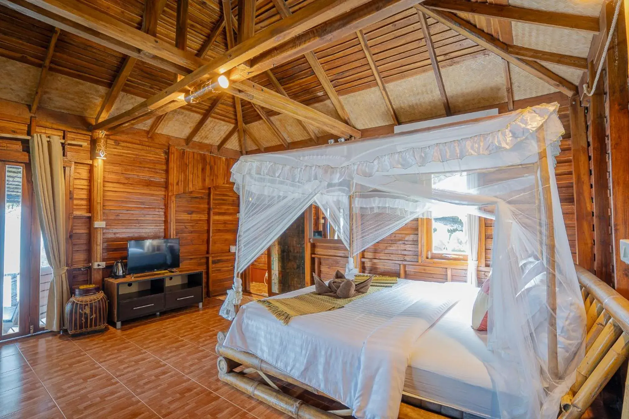 Bedroom in Koh Jum Resort