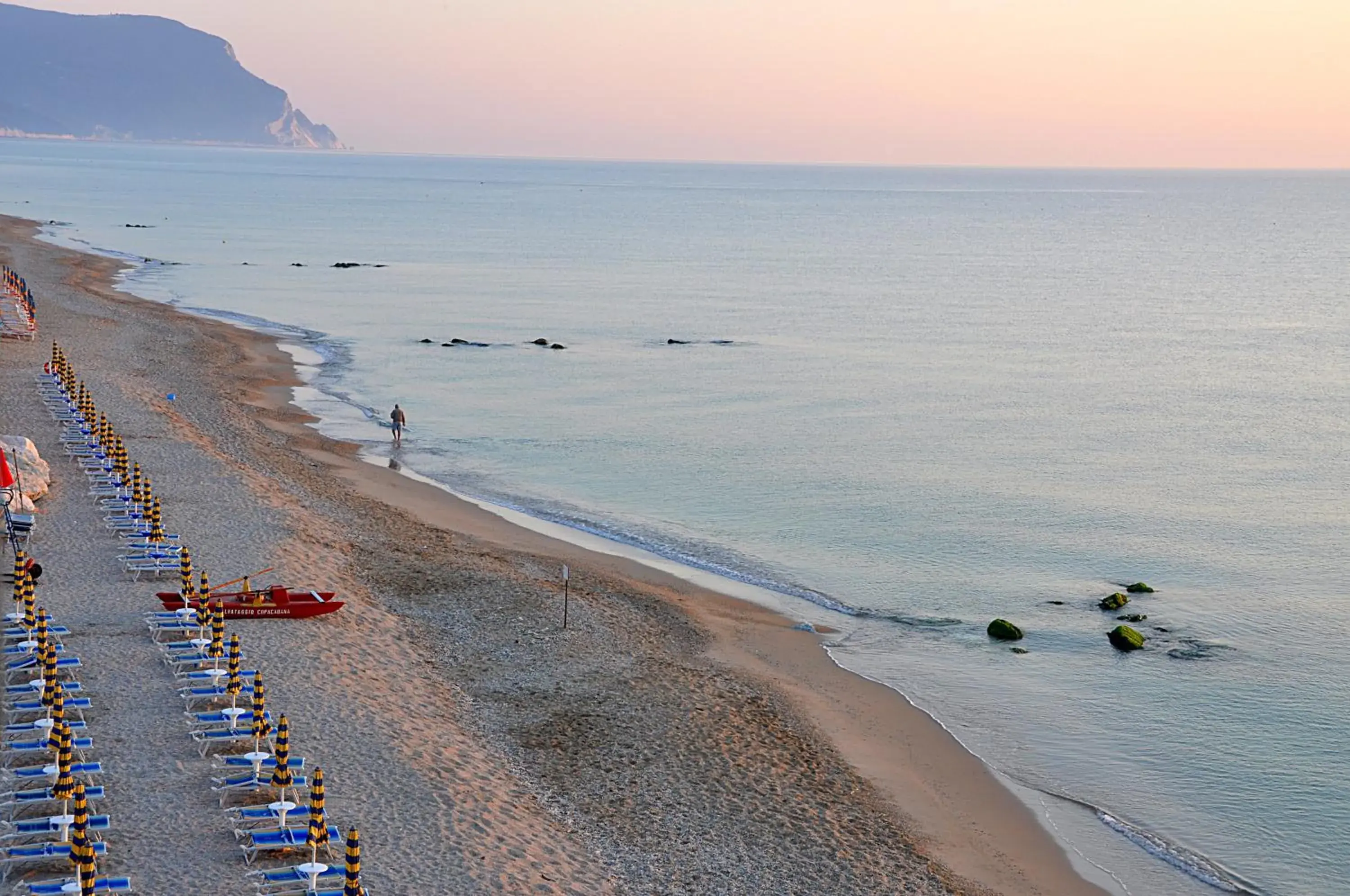 Beach in Hotel Il Brigantino