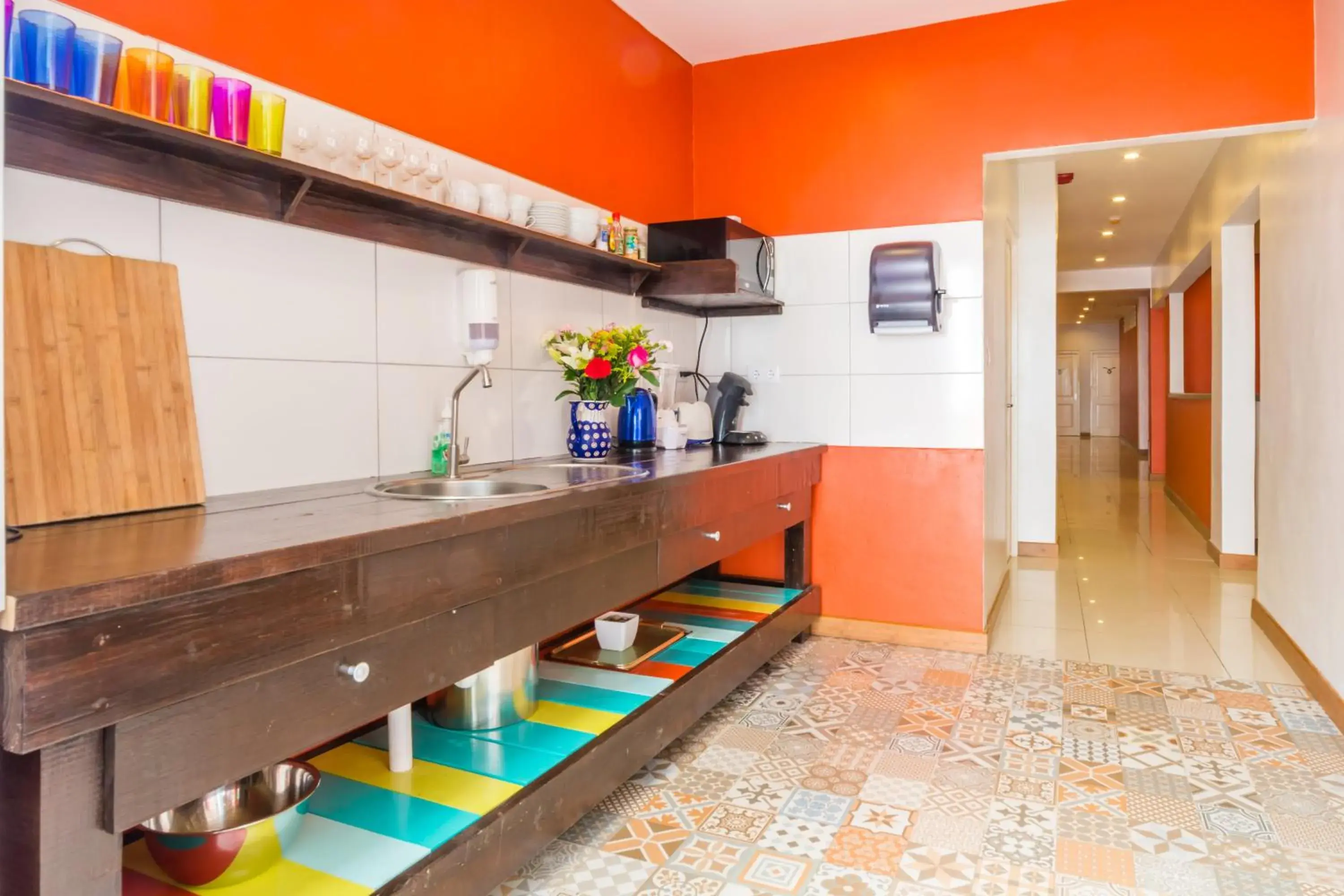 Communal kitchen, Kitchen/Kitchenette in Bed & Bike Curacao