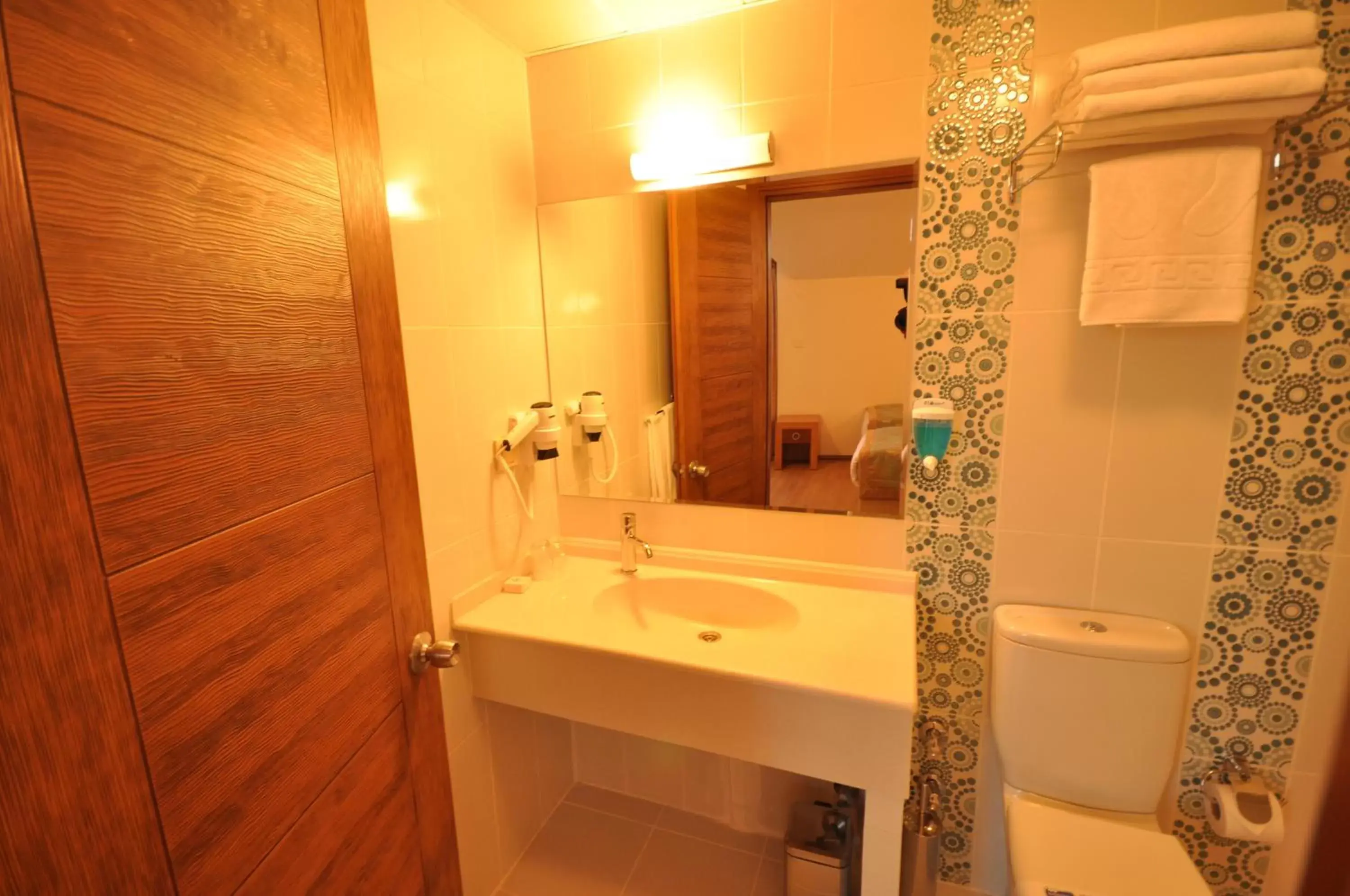Bathroom in Grand Anzac Hotel