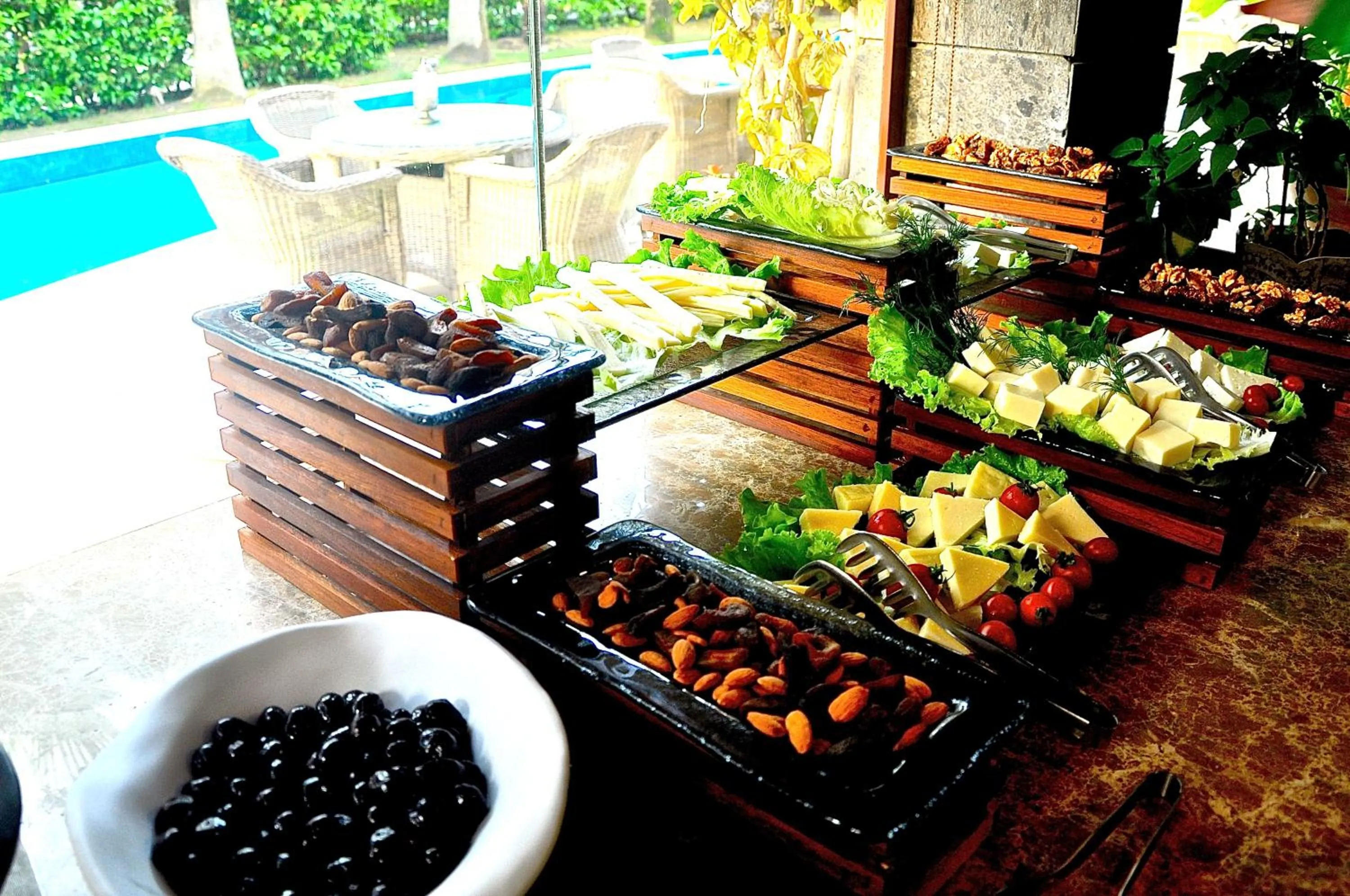 Buffet breakfast in Olira Boutique Hotel&SPA