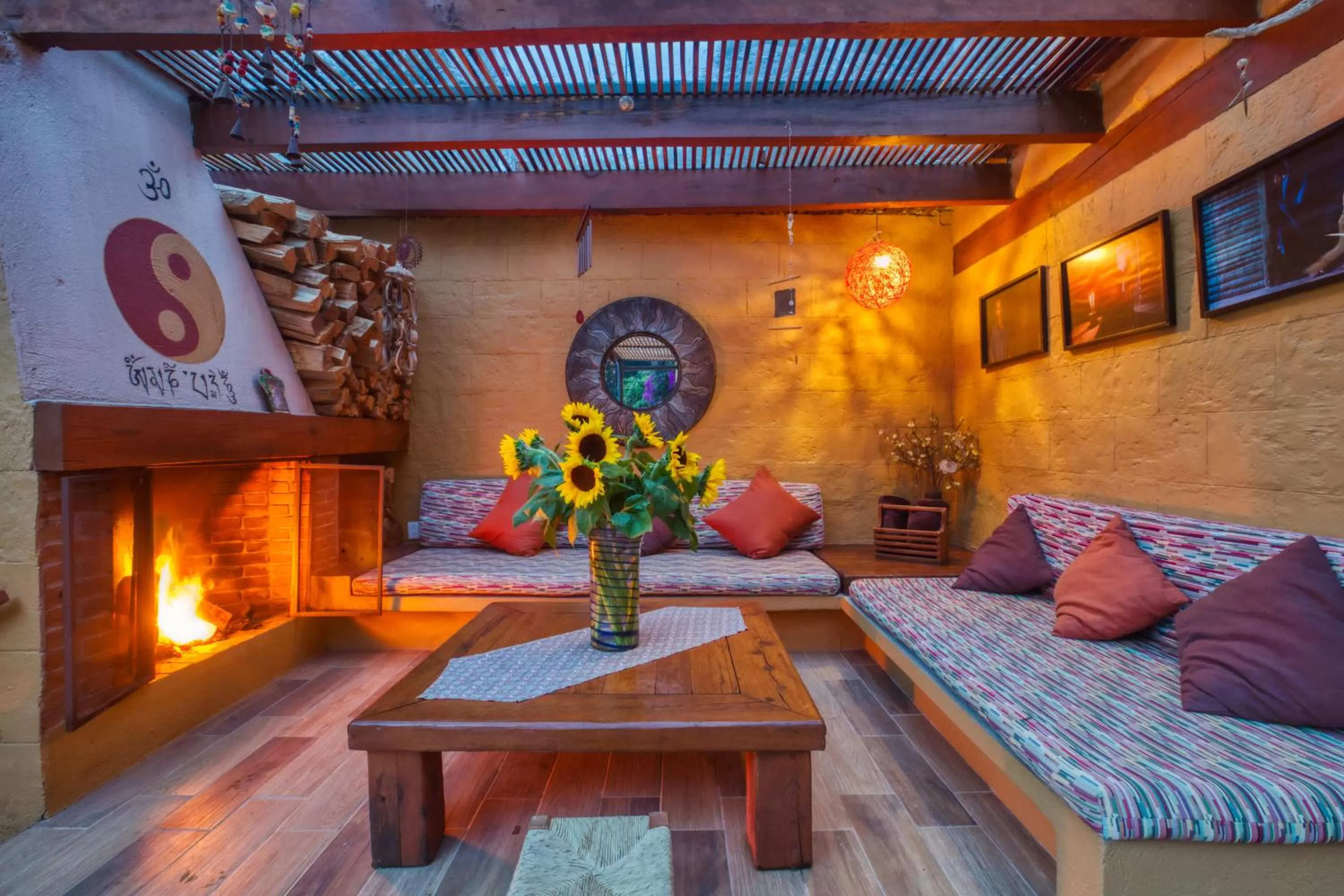 Balcony/Terrace, Bed in La Joya del Viento