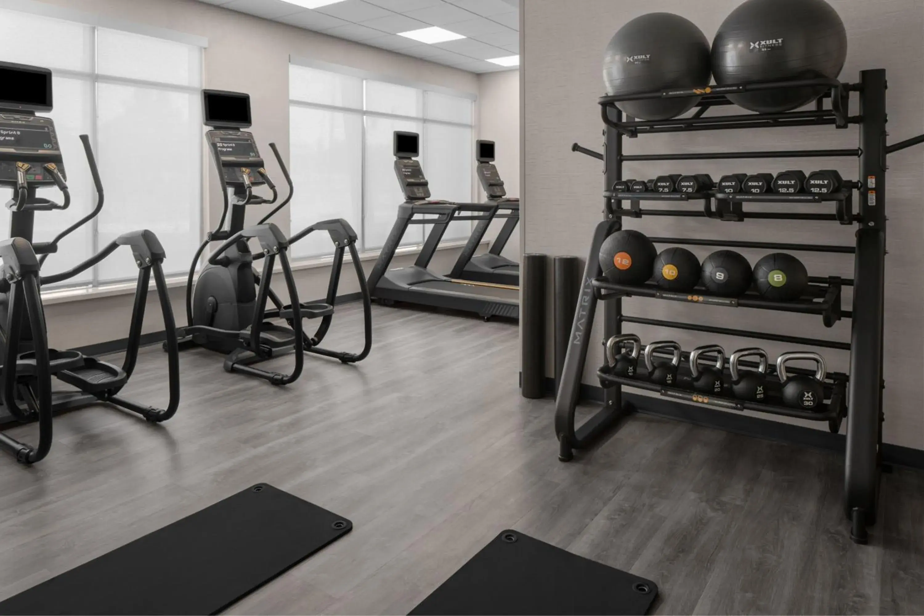 Fitness centre/facilities, Fitness Center/Facilities in TownePlace Suites by Marriott Sacramento Rancho Cordova