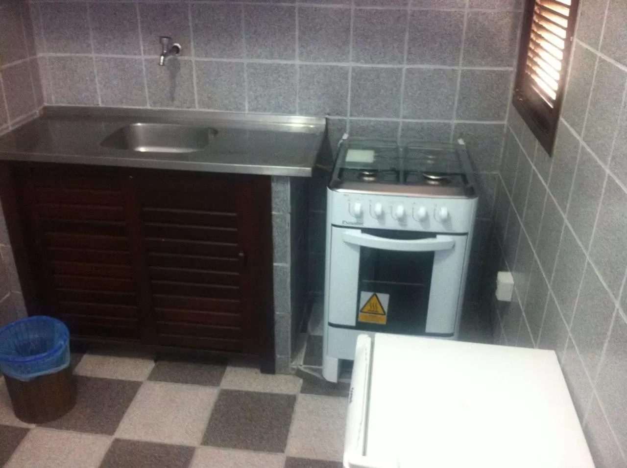 Kitchen or kitchenette in Hotel Enseada de Ponta Negra