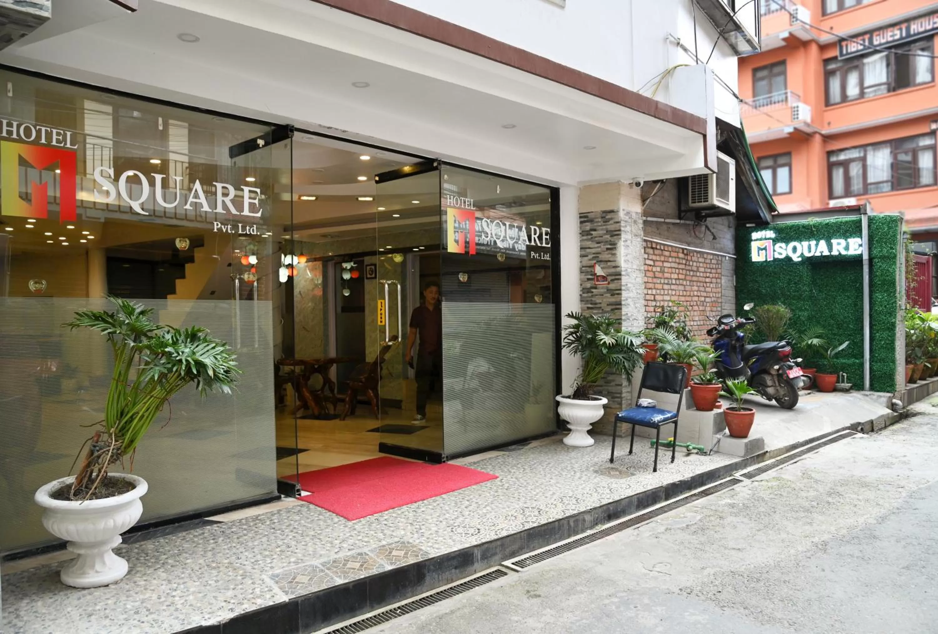 Facade/entrance in Hotel M Square Pvt.Ltd