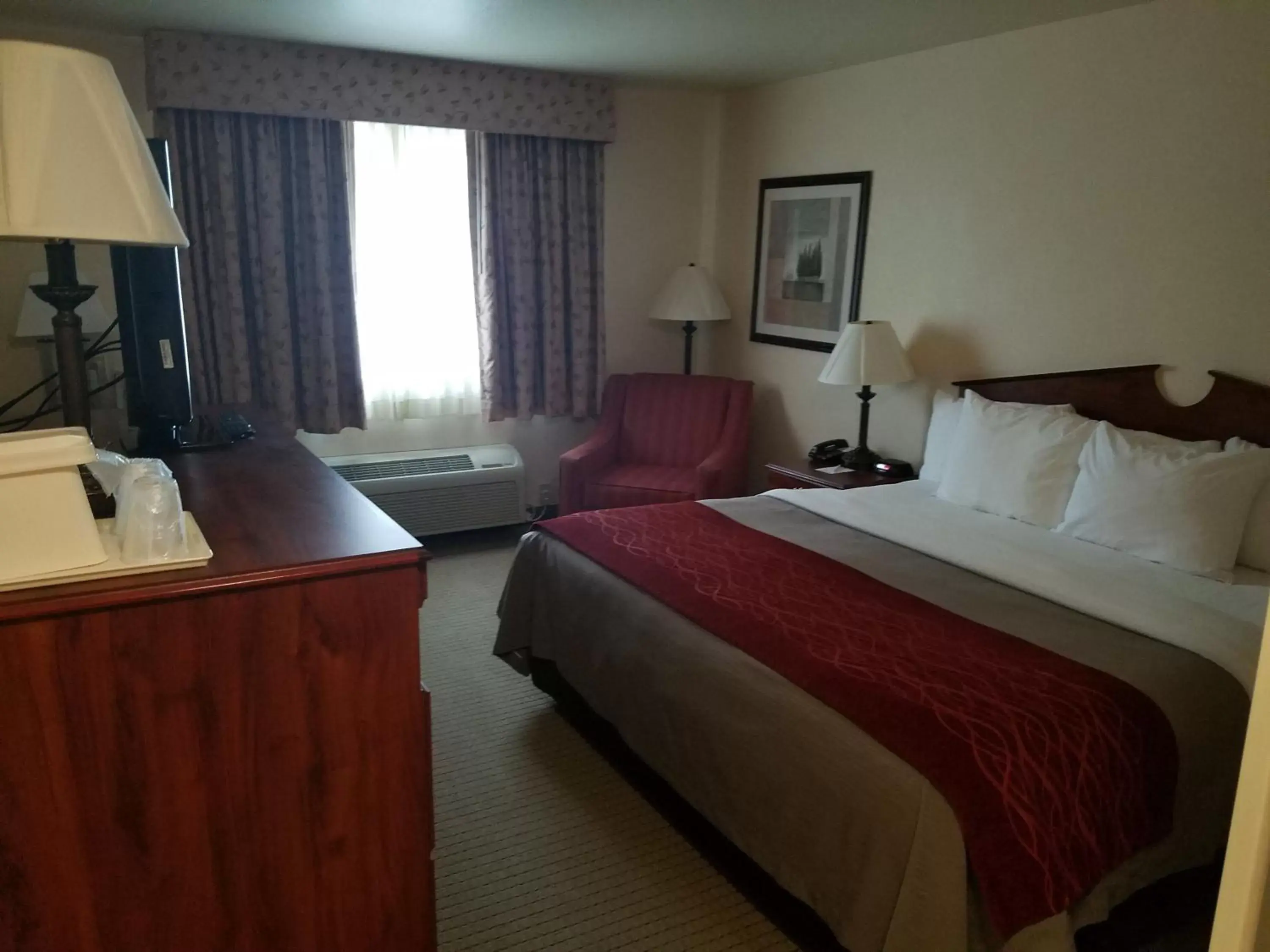 Bedroom, Bed in SureStay Plus Hotel by Best Western Buffalo