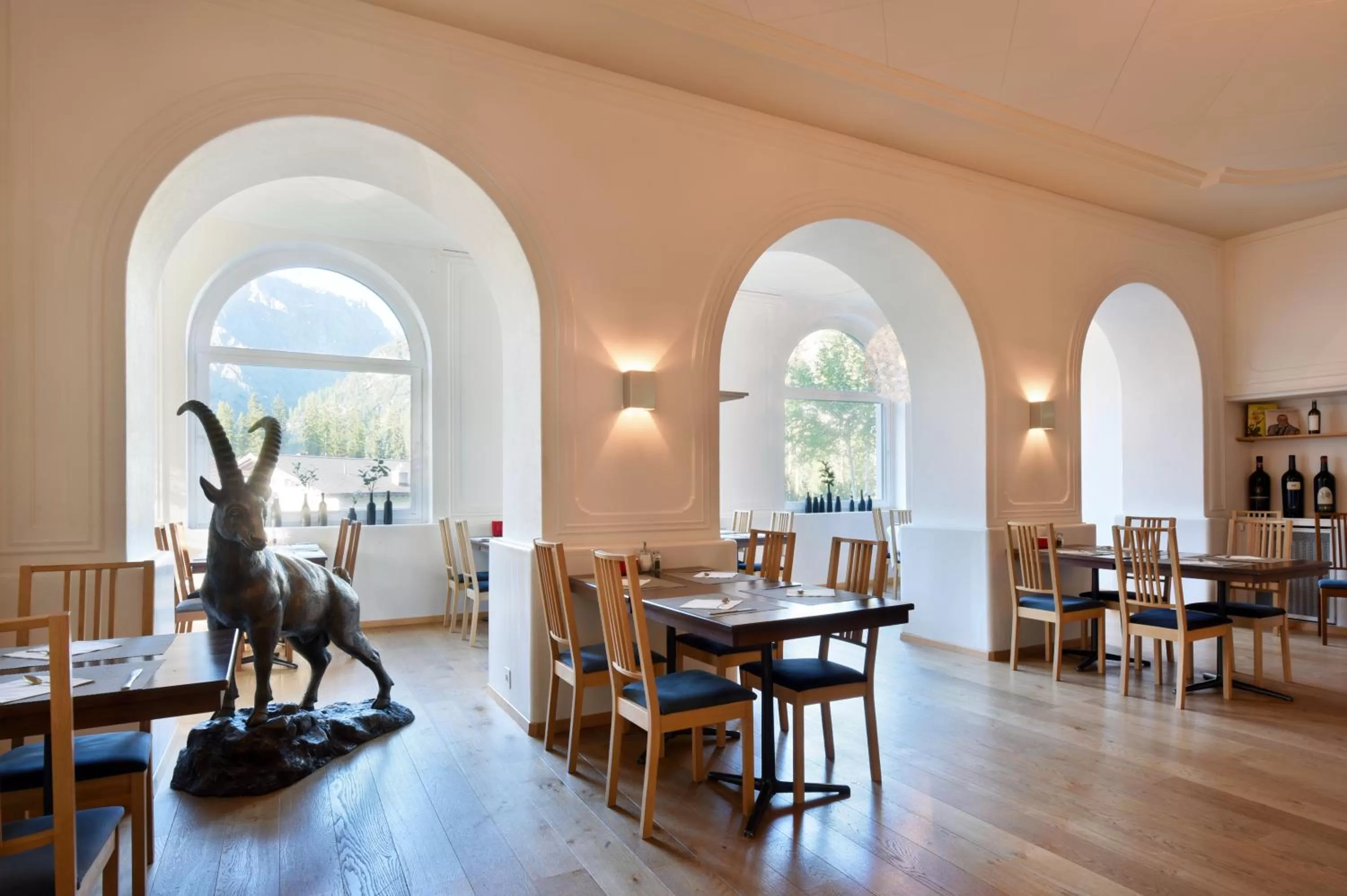 Decorative detail in Hotel Seehof-Arosa