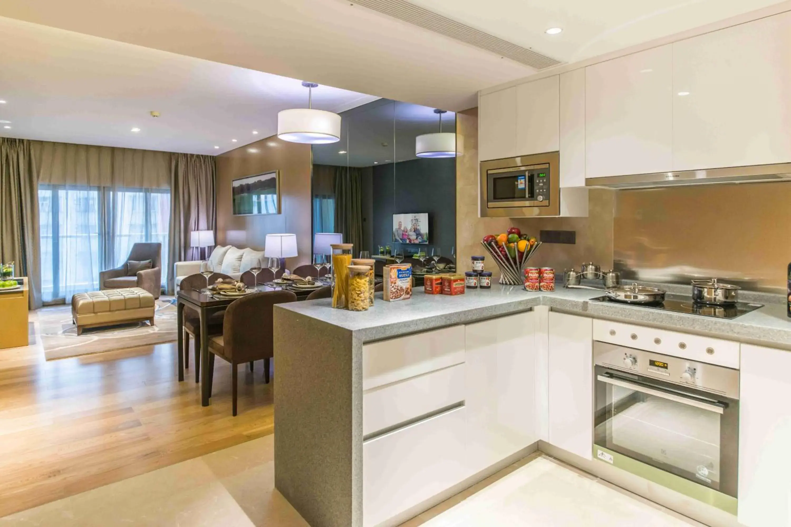 Kitchen or kitchenette in Somerset Grandview Shenzhen Kitchen or kitchenette in Somerset Grandview Shenzhen