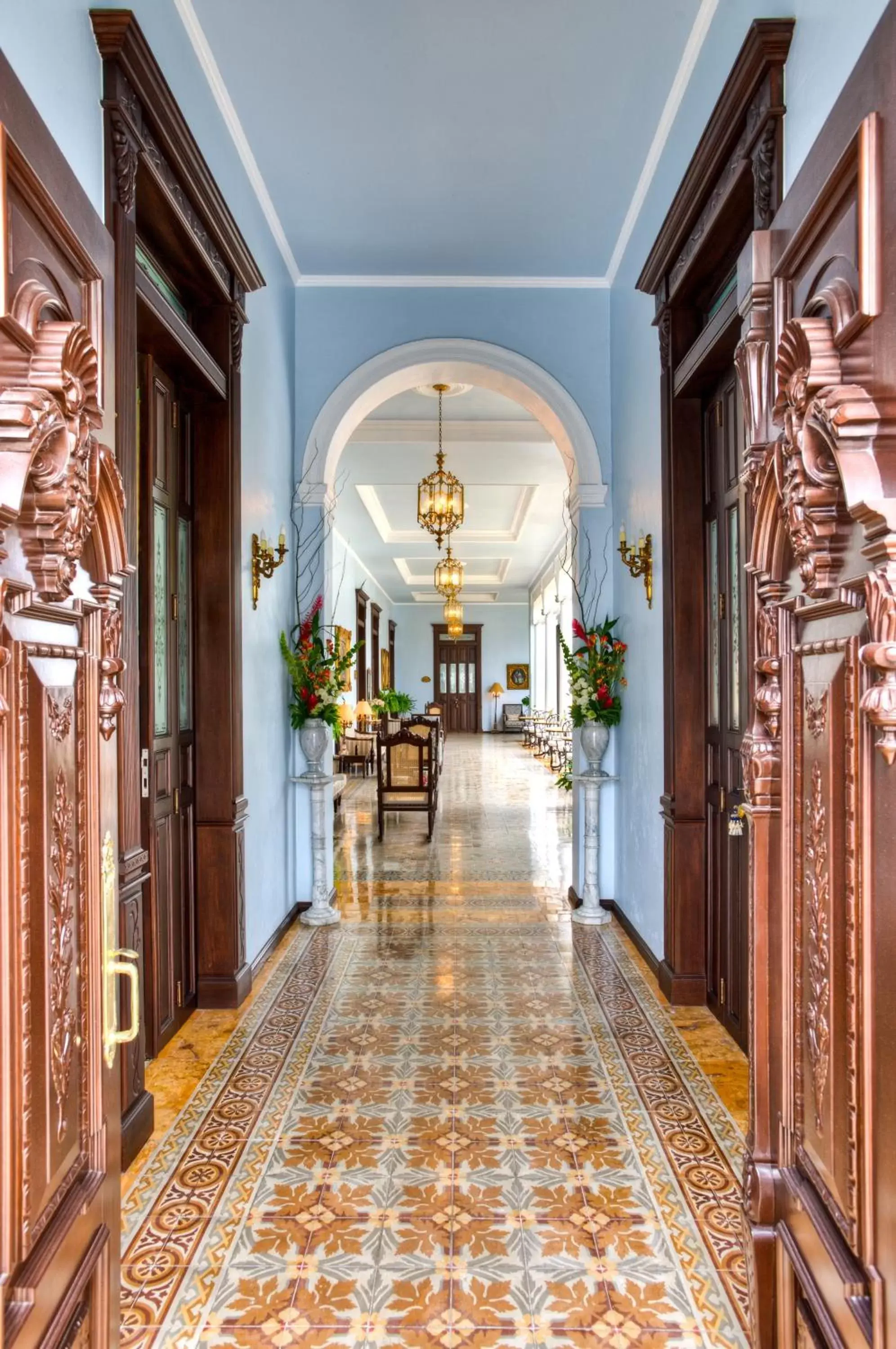 Decorative detail, Lobby/Reception in Casa Azul Monumento Historico