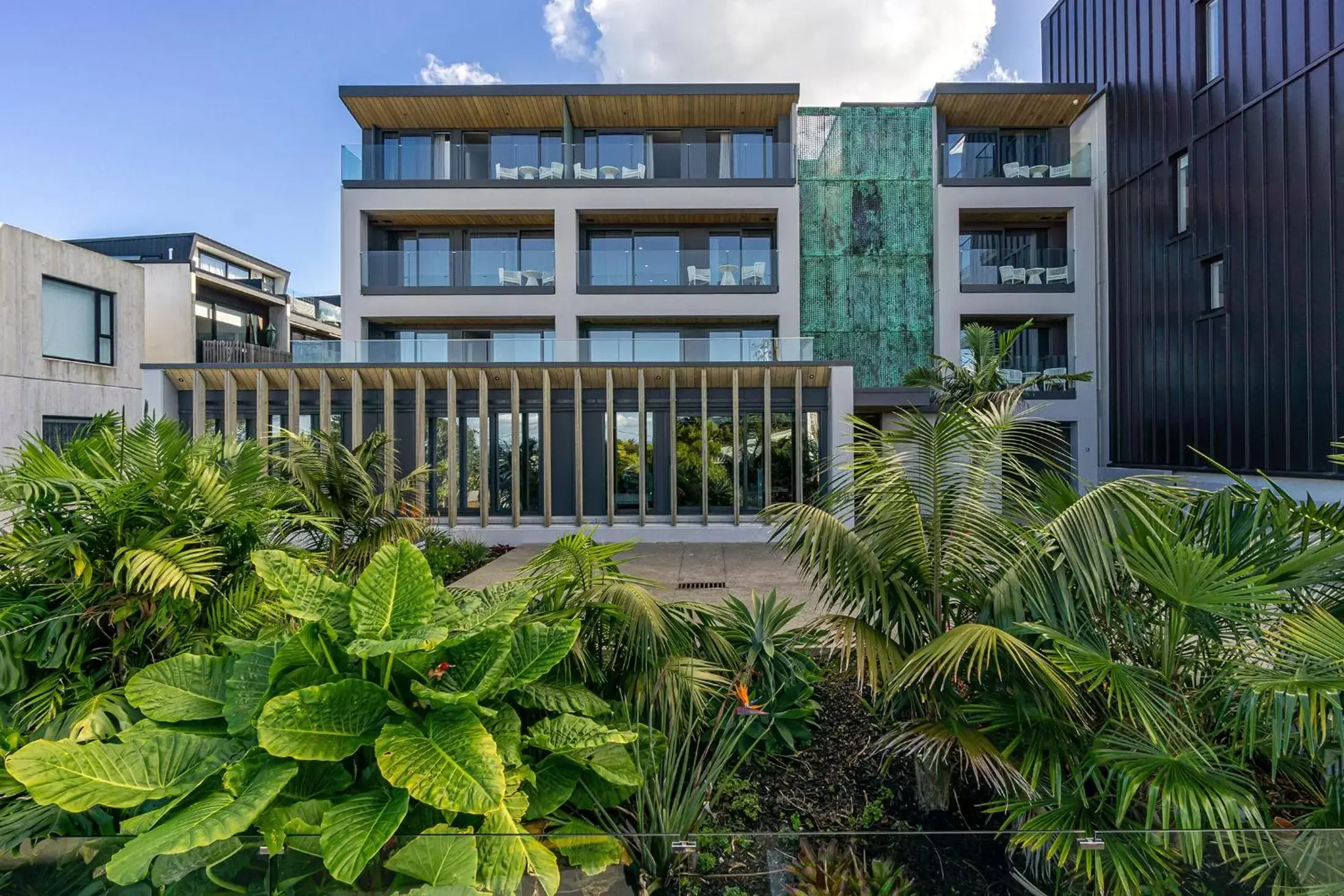 View (from property/room), Property Building in FERNZ Motel & Apartments Birkenhead