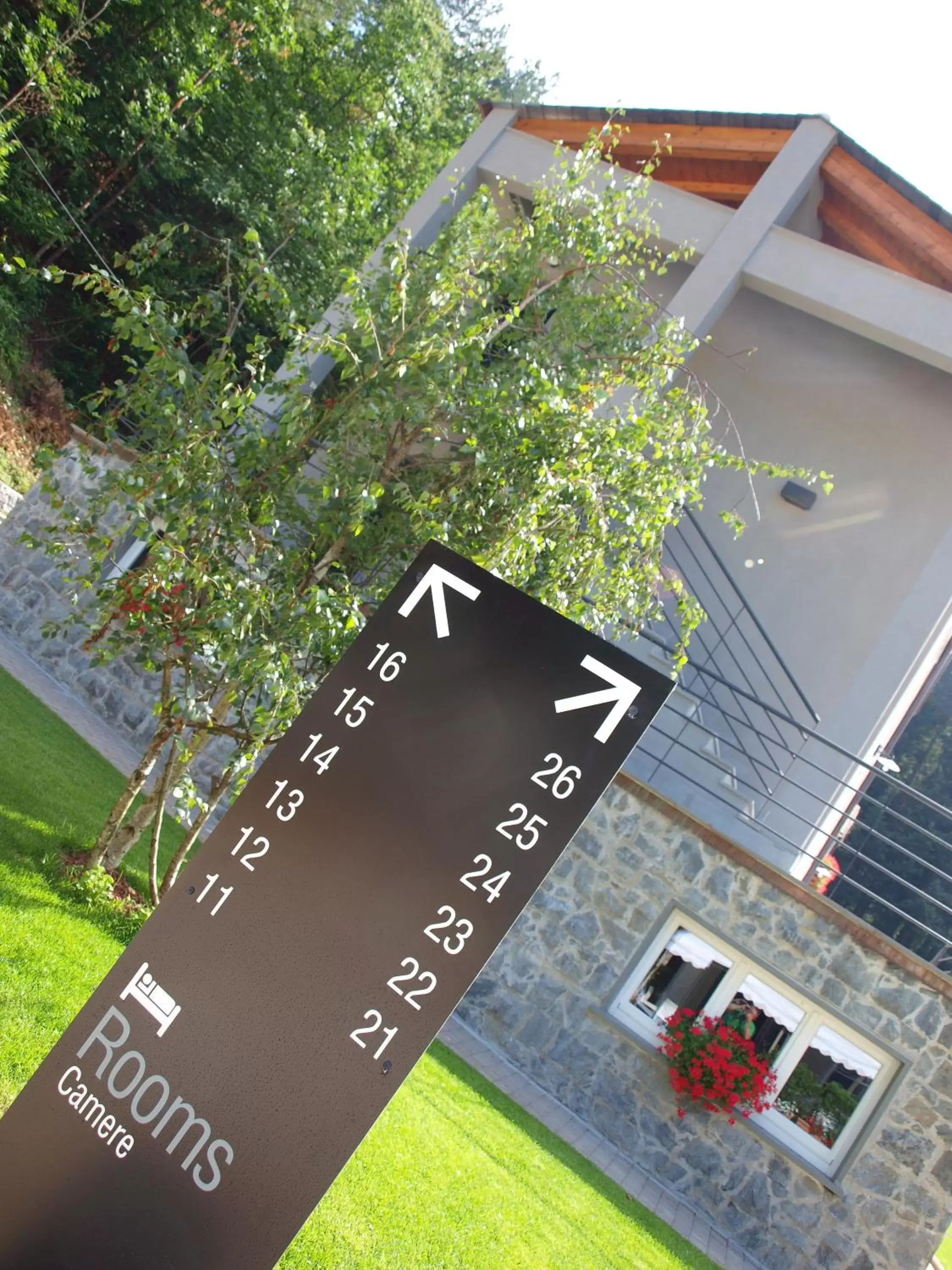 Facade/entrance in Hotel Abetaia