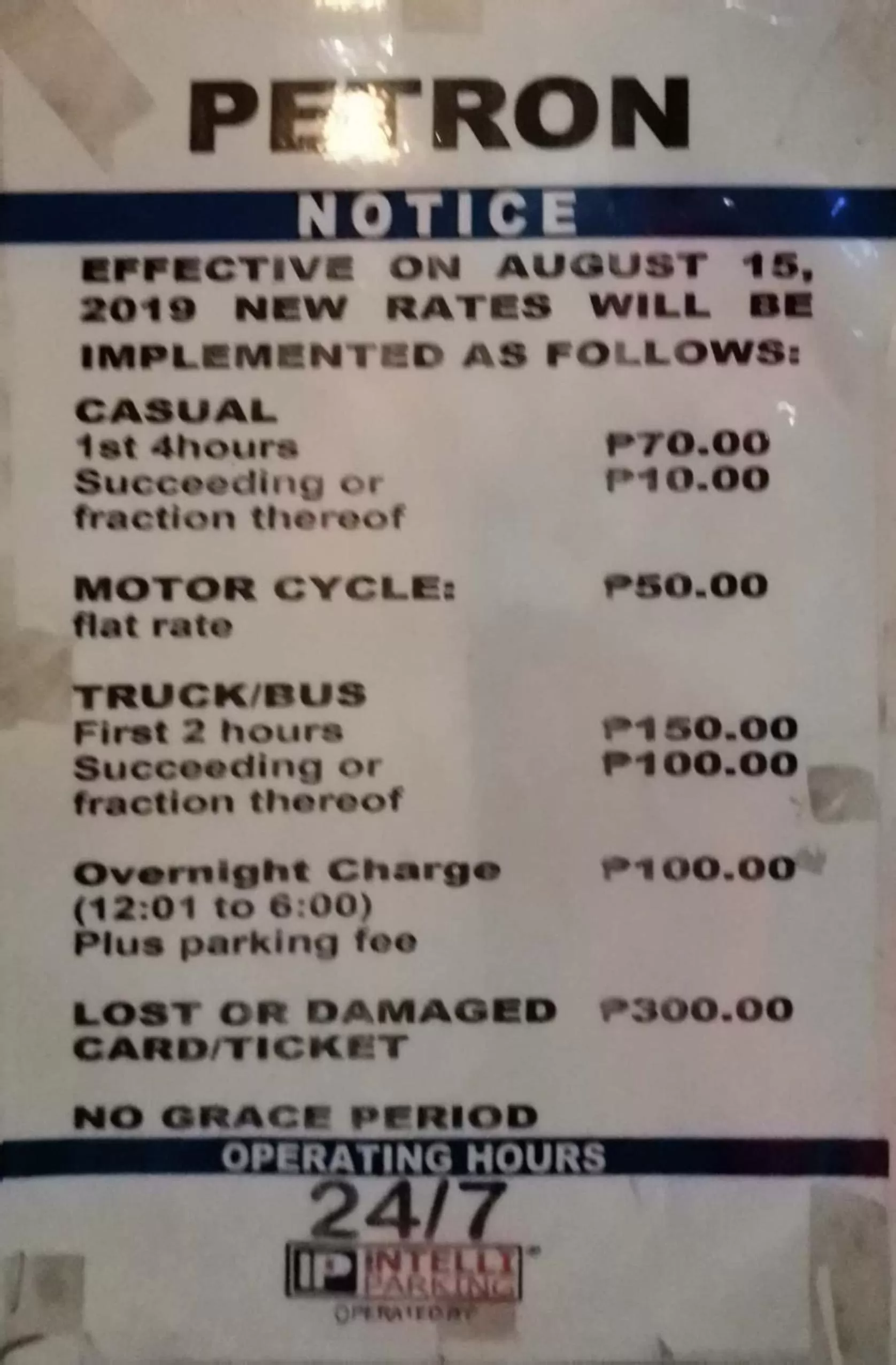 Parking in Yam Staycation Shore Residences