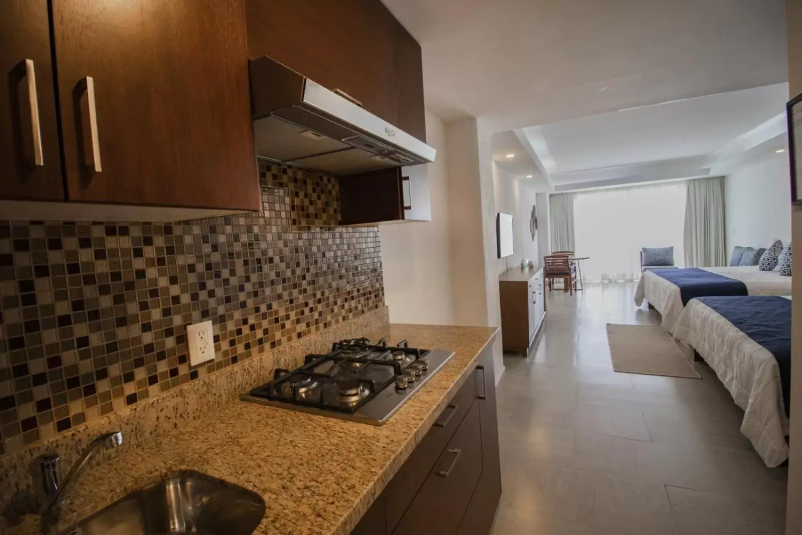 Kitchen or kitchenette, Kitchen/Kitchenette in The Paramar Beachfront Boutique Hotel With Breakfast Included - Downtown Malecon