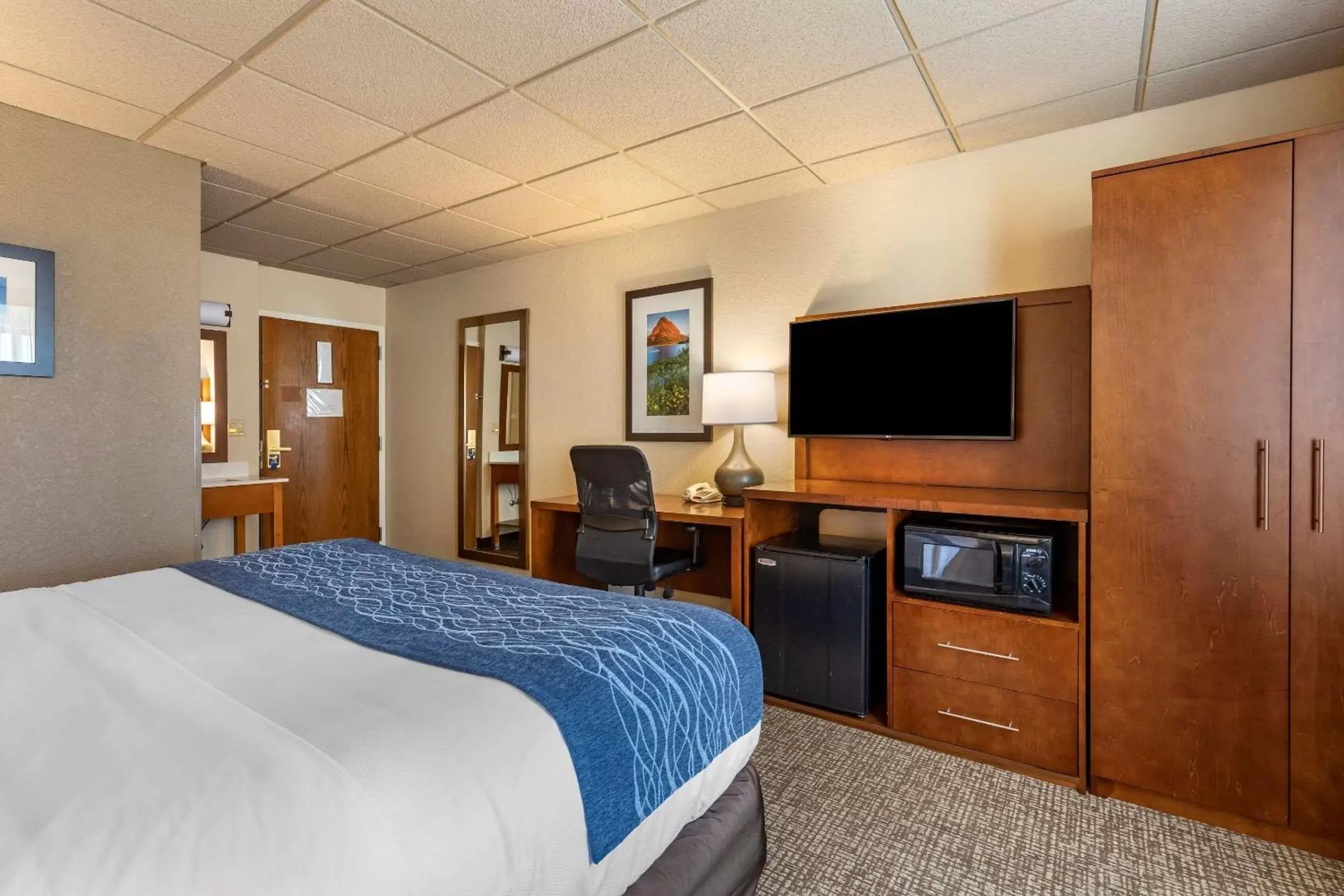Bedroom, Bed in Comfort Inn & Suites Gateway to Glacier National Park
