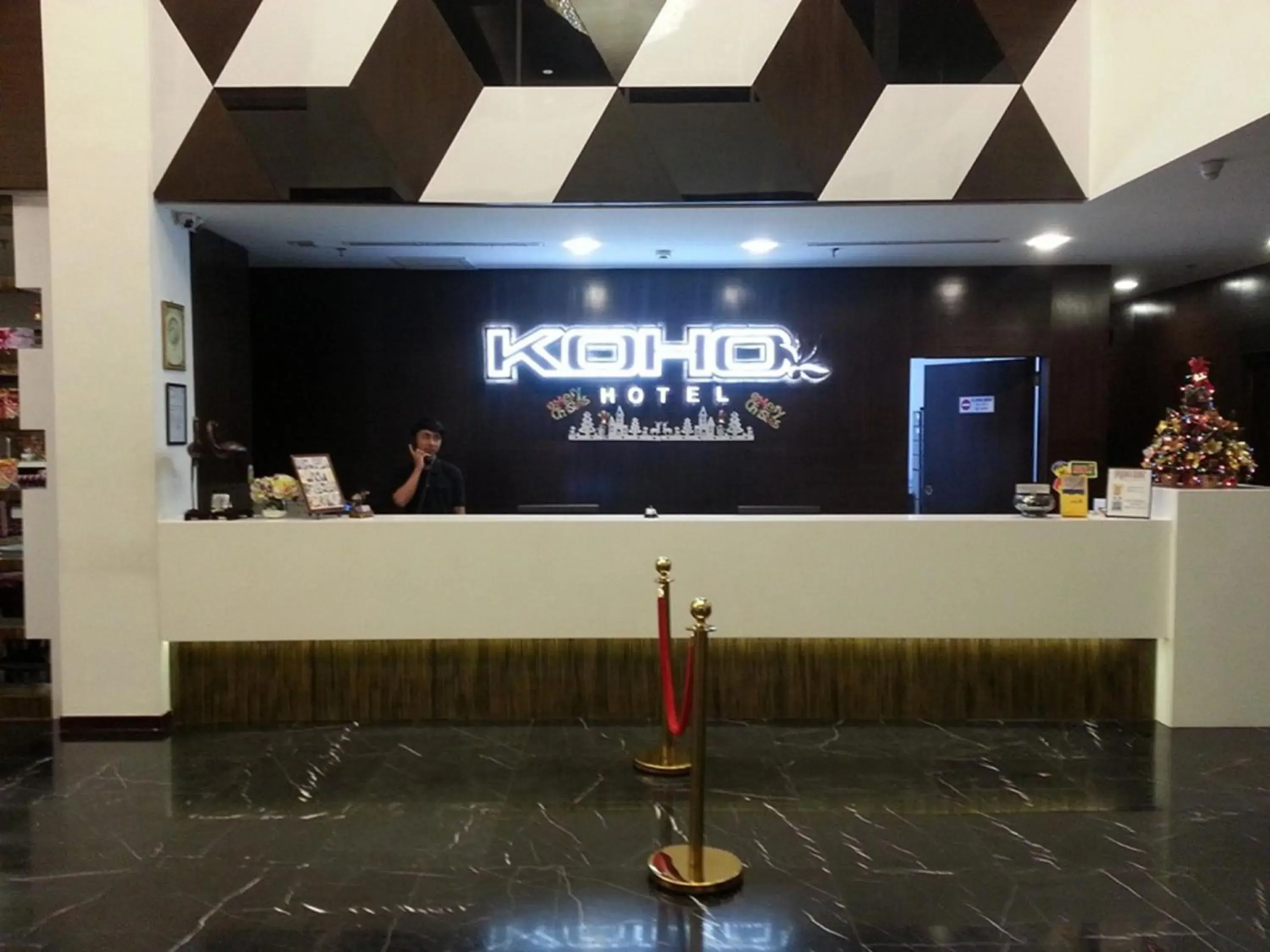 Lobby or reception in Koho Hotel