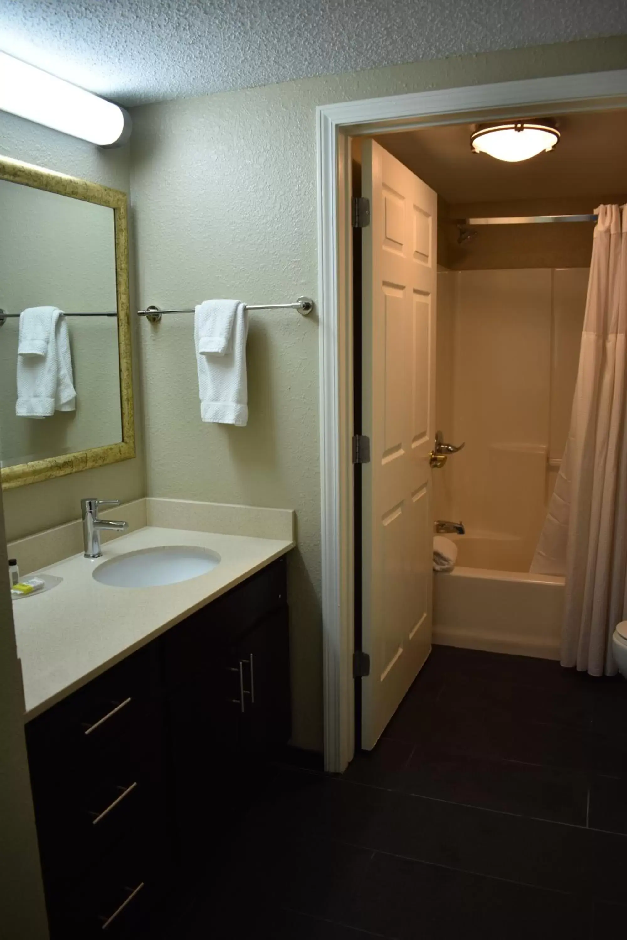 Bathroom in Staybridge Suites Cranbury - South Brunswick, an IHG Hotel