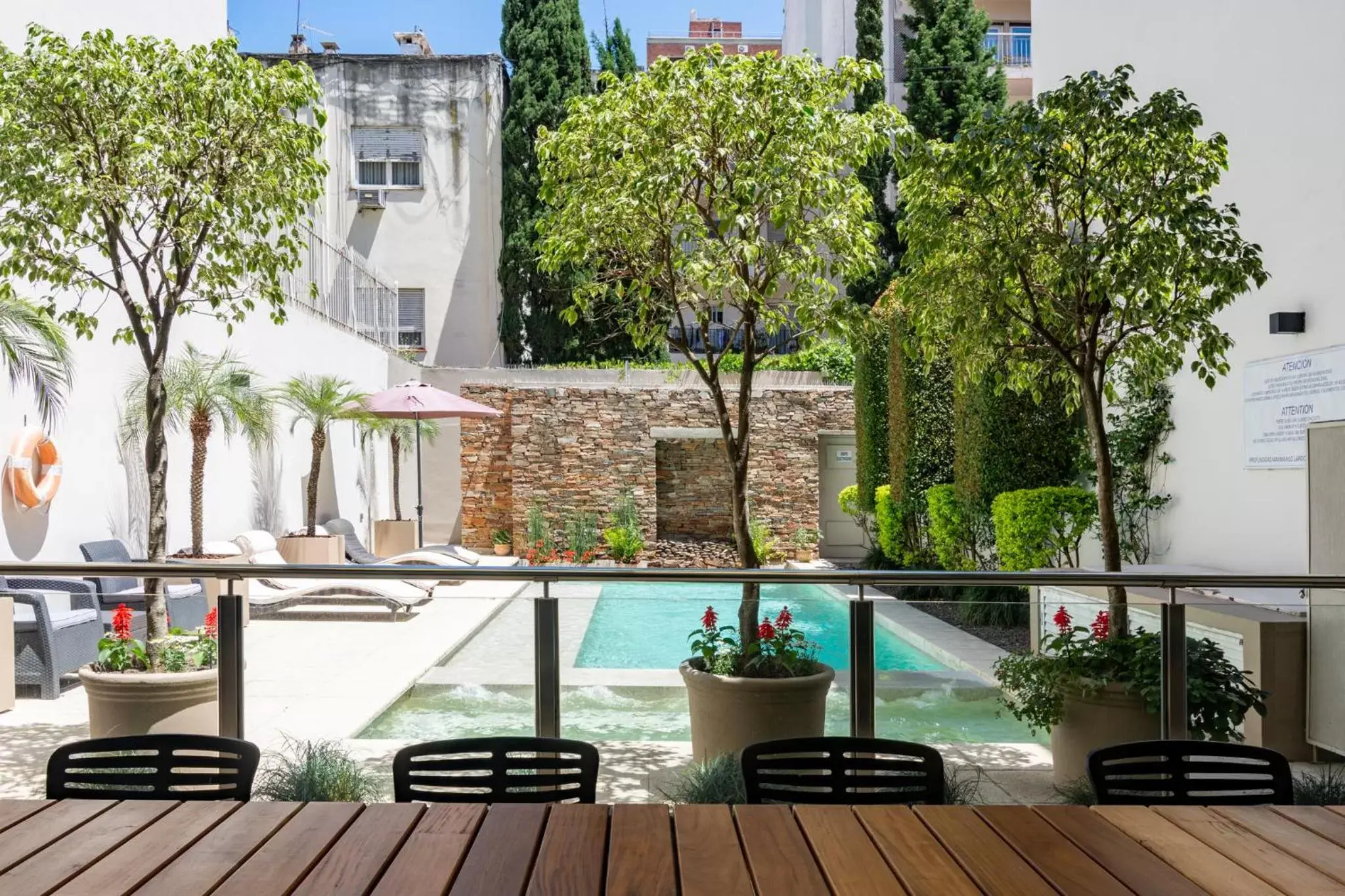 Swimming pool in Argenta Suites Belgrano