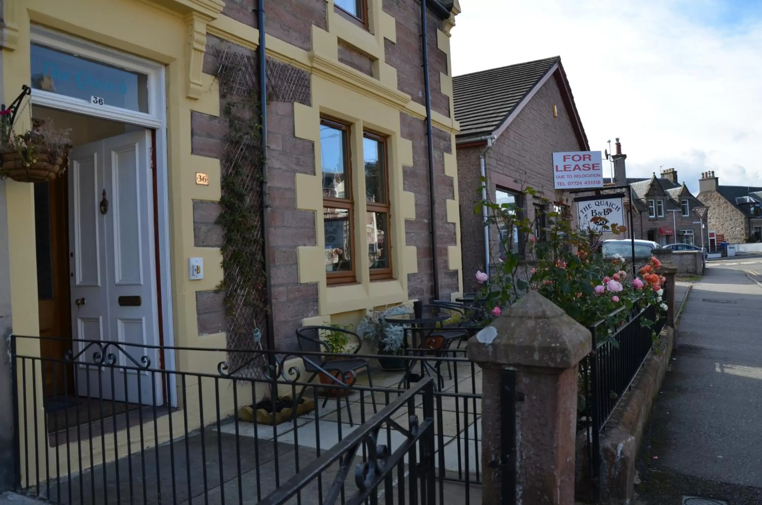 Balcony/Terrace in The Quaich B&B