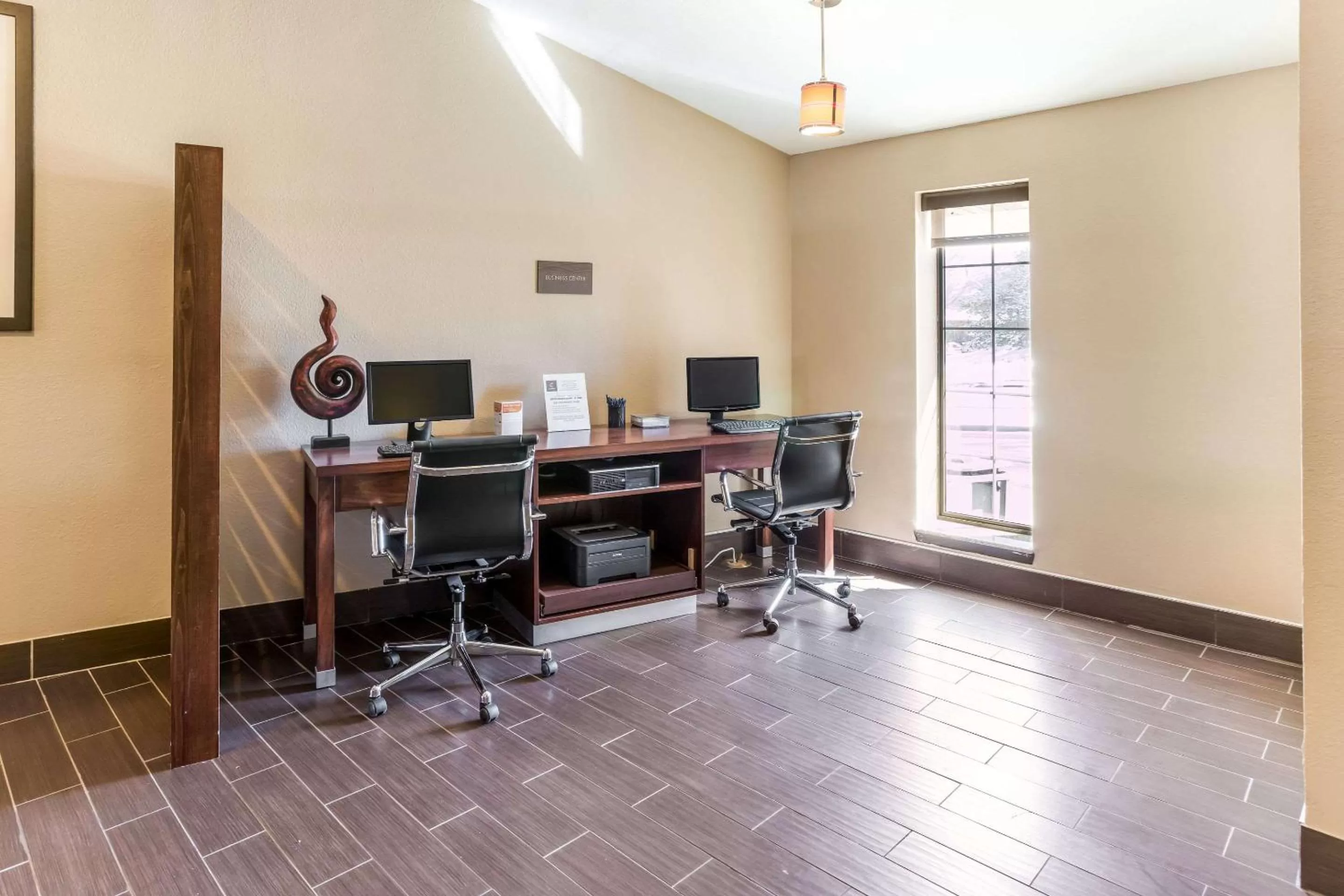 On site in Comfort Inn