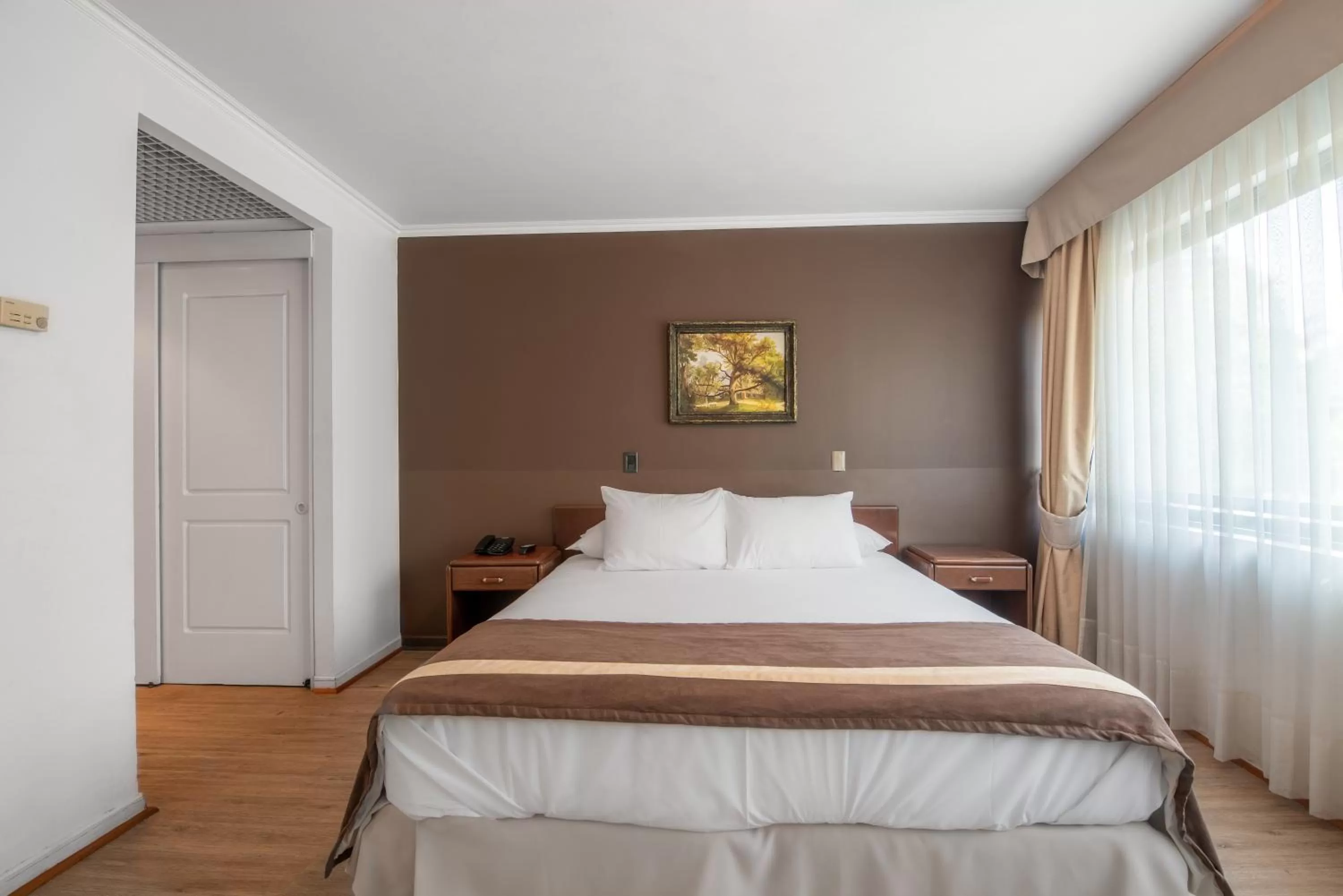 Bed in Apart Hotel Elite Las Condes