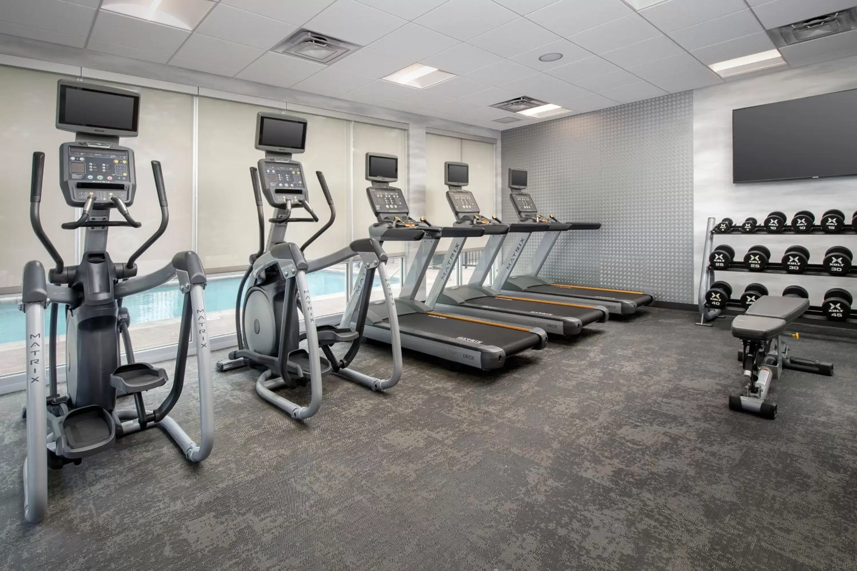 Fitness centre/facilities, Fitness Center/Facilities in Fairfield Inn & Suites by Marriott Knoxville Lenoir City/I-75