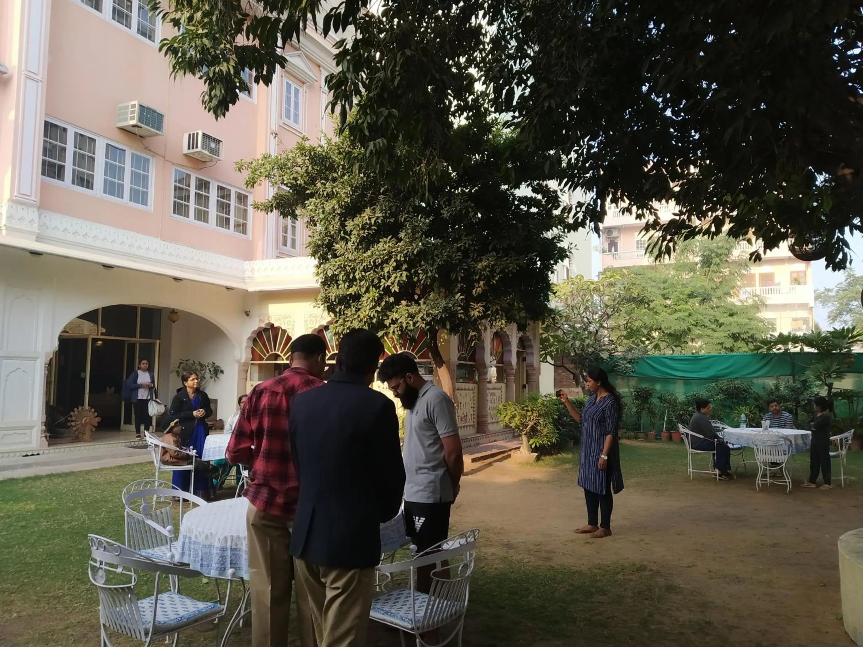 Garden view in Anuraag Villa