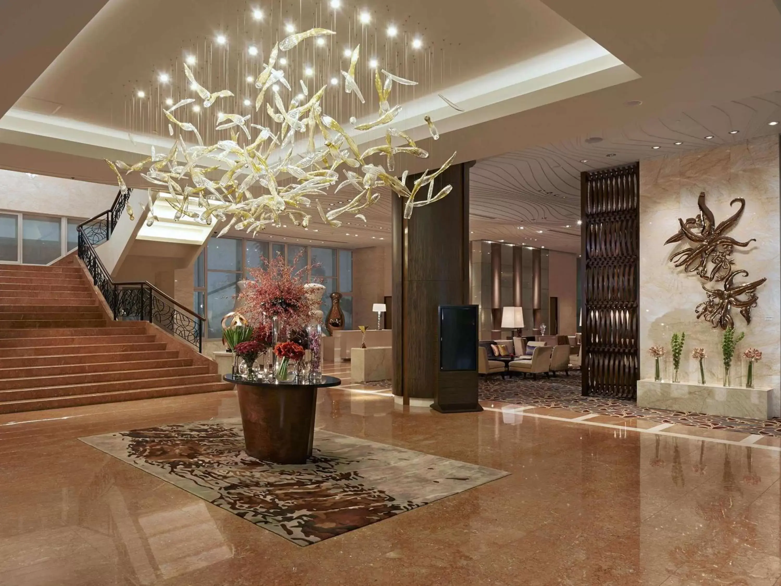 Property building, Lobby/Reception in Fairmont Makati