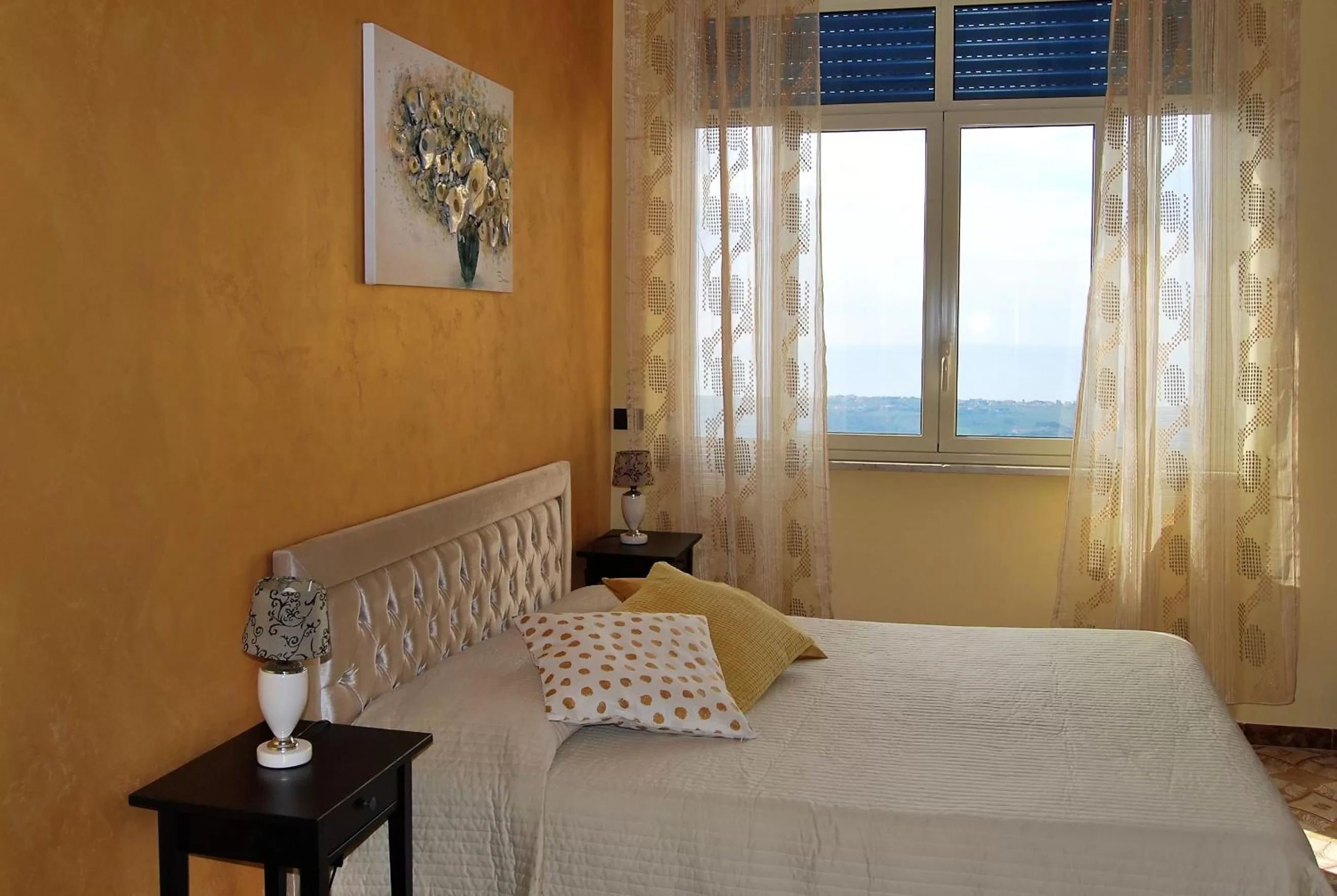 Bed in La Finestra sulla Valle