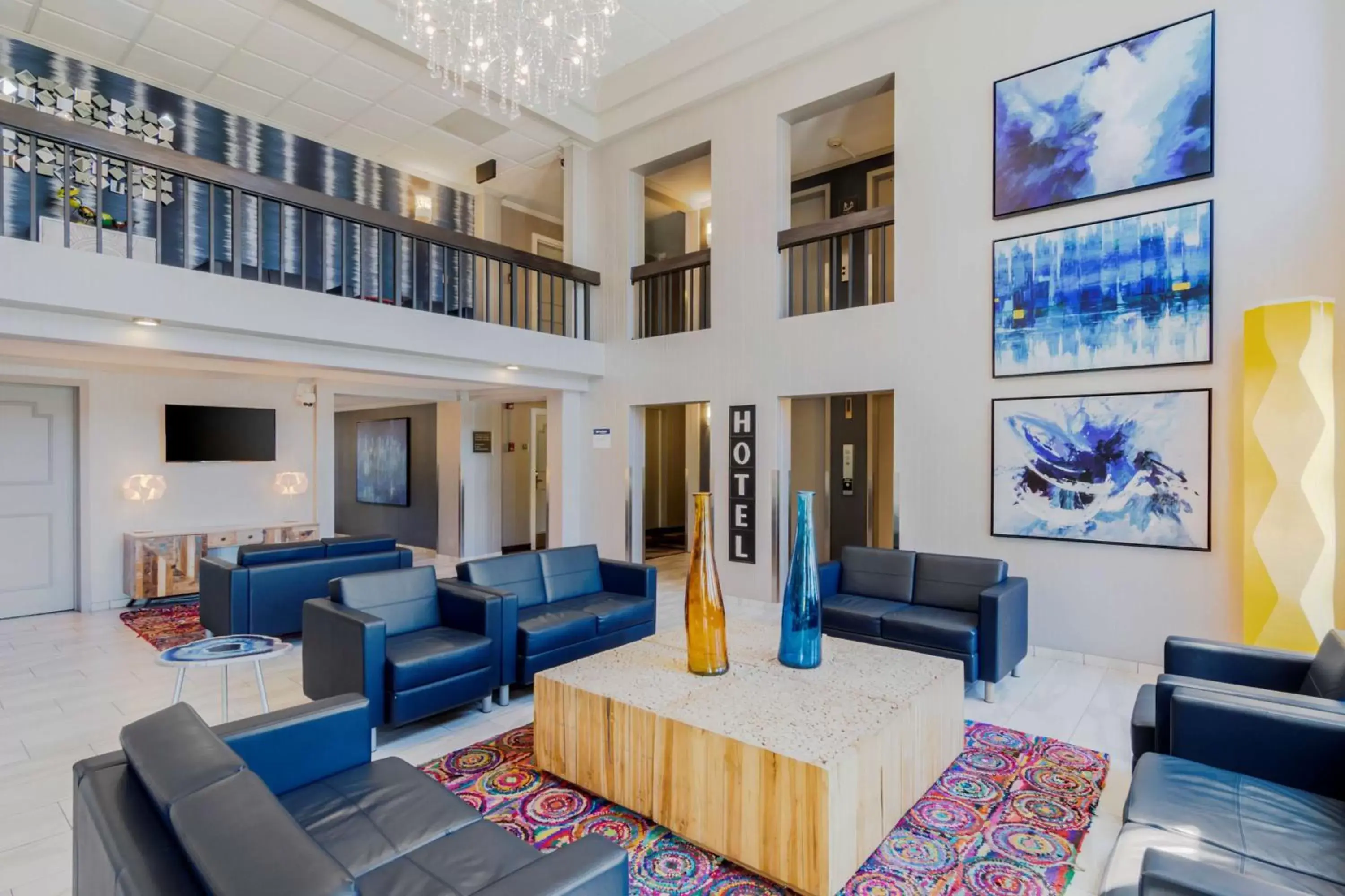 Lobby or reception, Seating Area in Best Western Kirkwood Inn