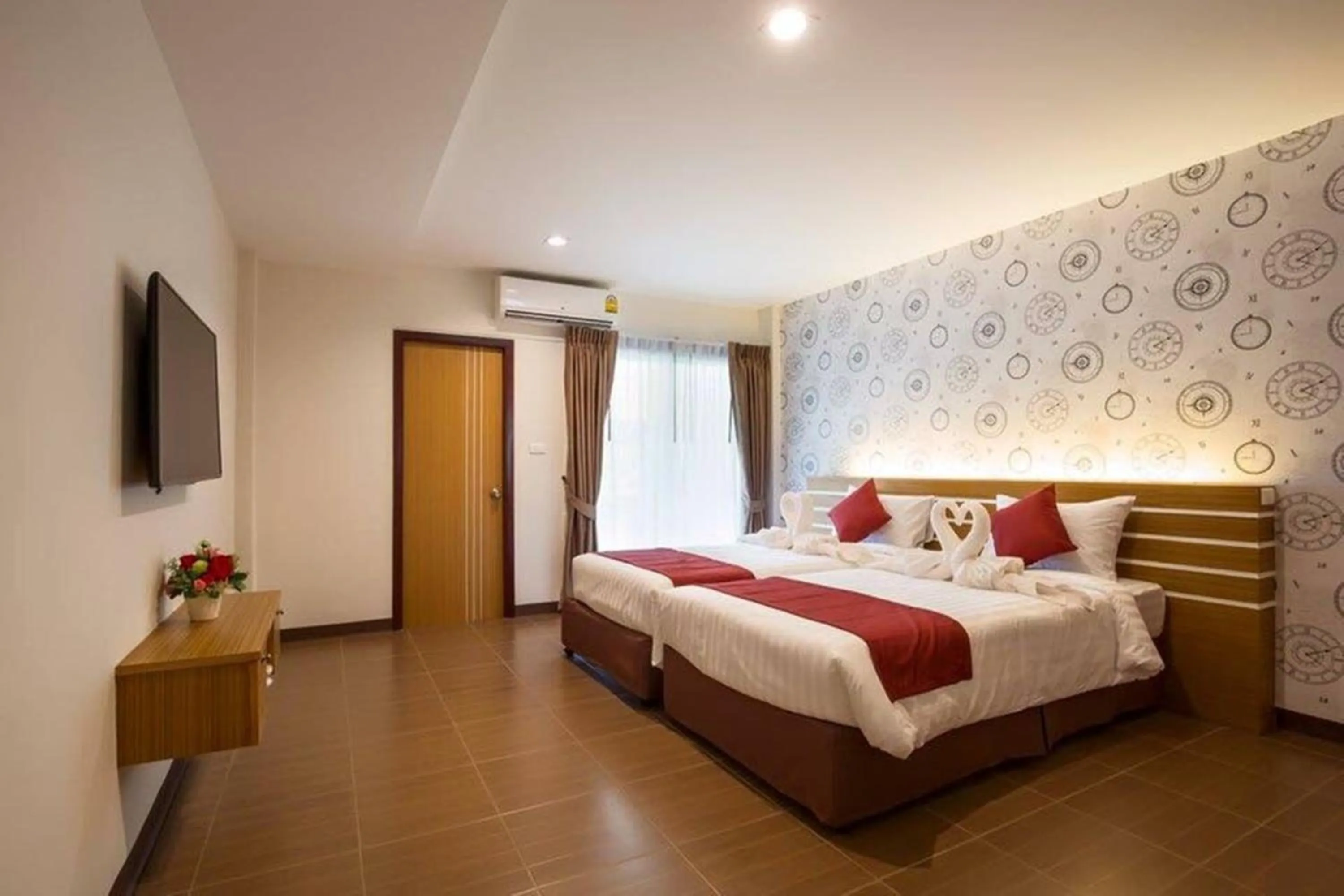 Balcony/Terrace, Bed in Tee Pak Dee Resident Phuket