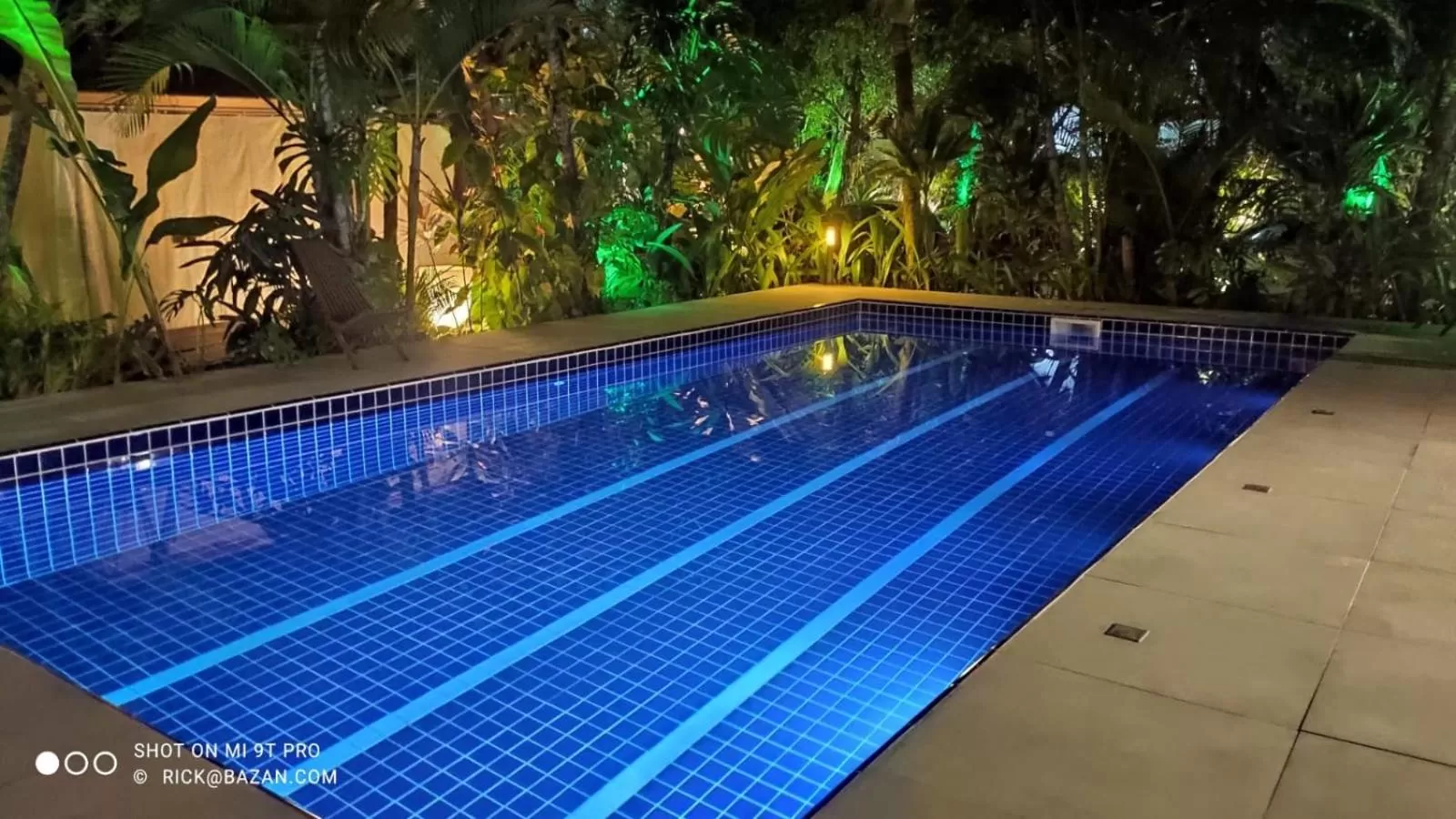 Swimming pool in Eliconial Paraty Pousada