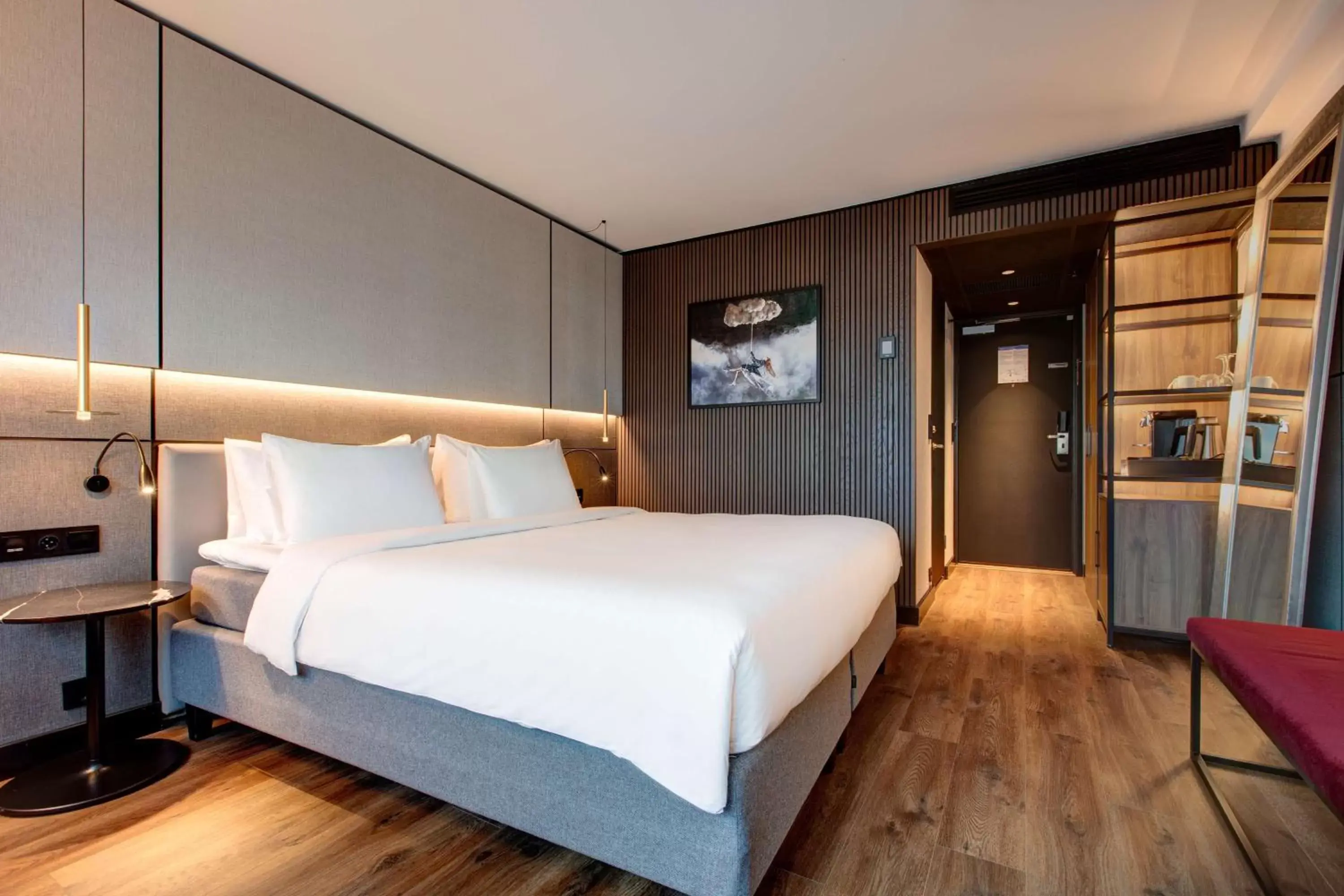 Photo of the whole room, Bed in Radisson Blu Scandinavia Hotel, Oslo