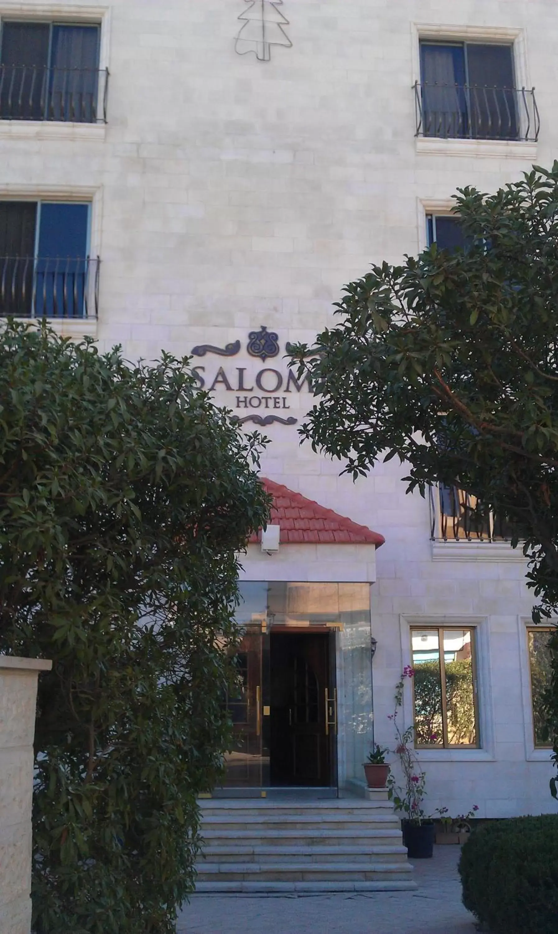 Facade/entrance, Property Building in Salome Hotel