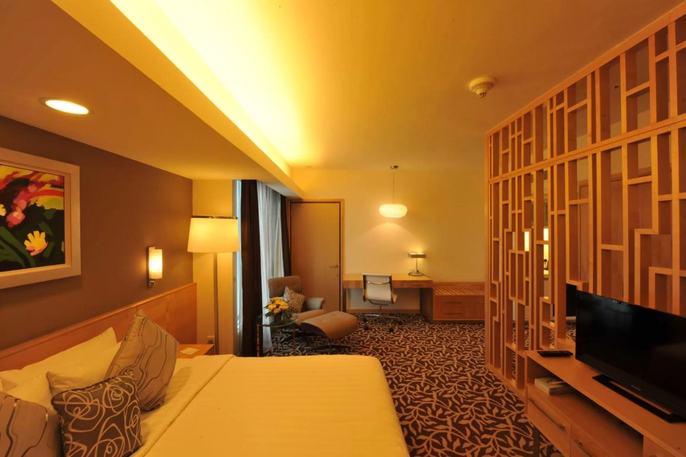 Photo of the whole room, Bed in The Everly Putrajaya