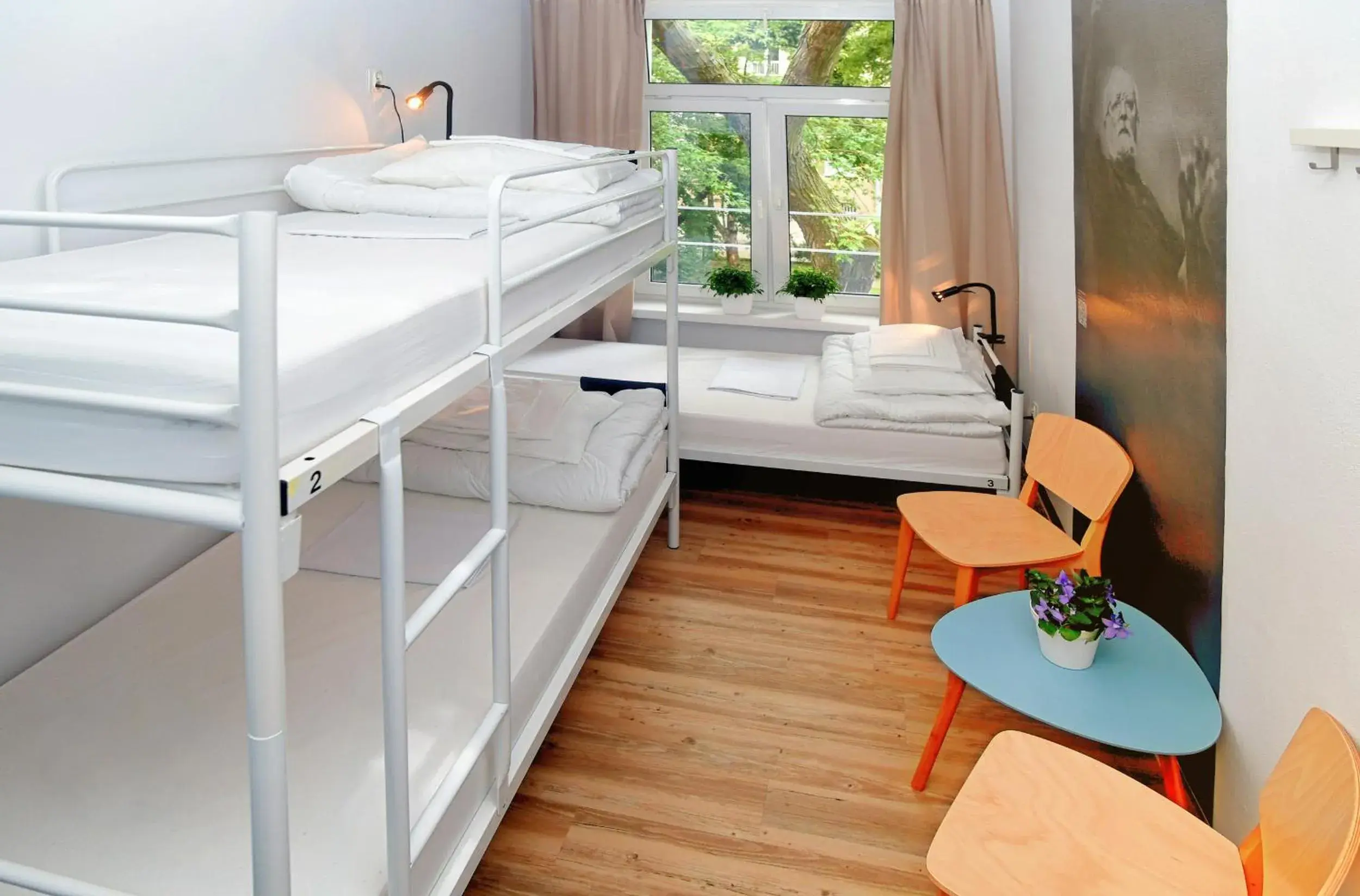 Photo of the whole room, Bunk Bed in Warsaw Hostel Centrum