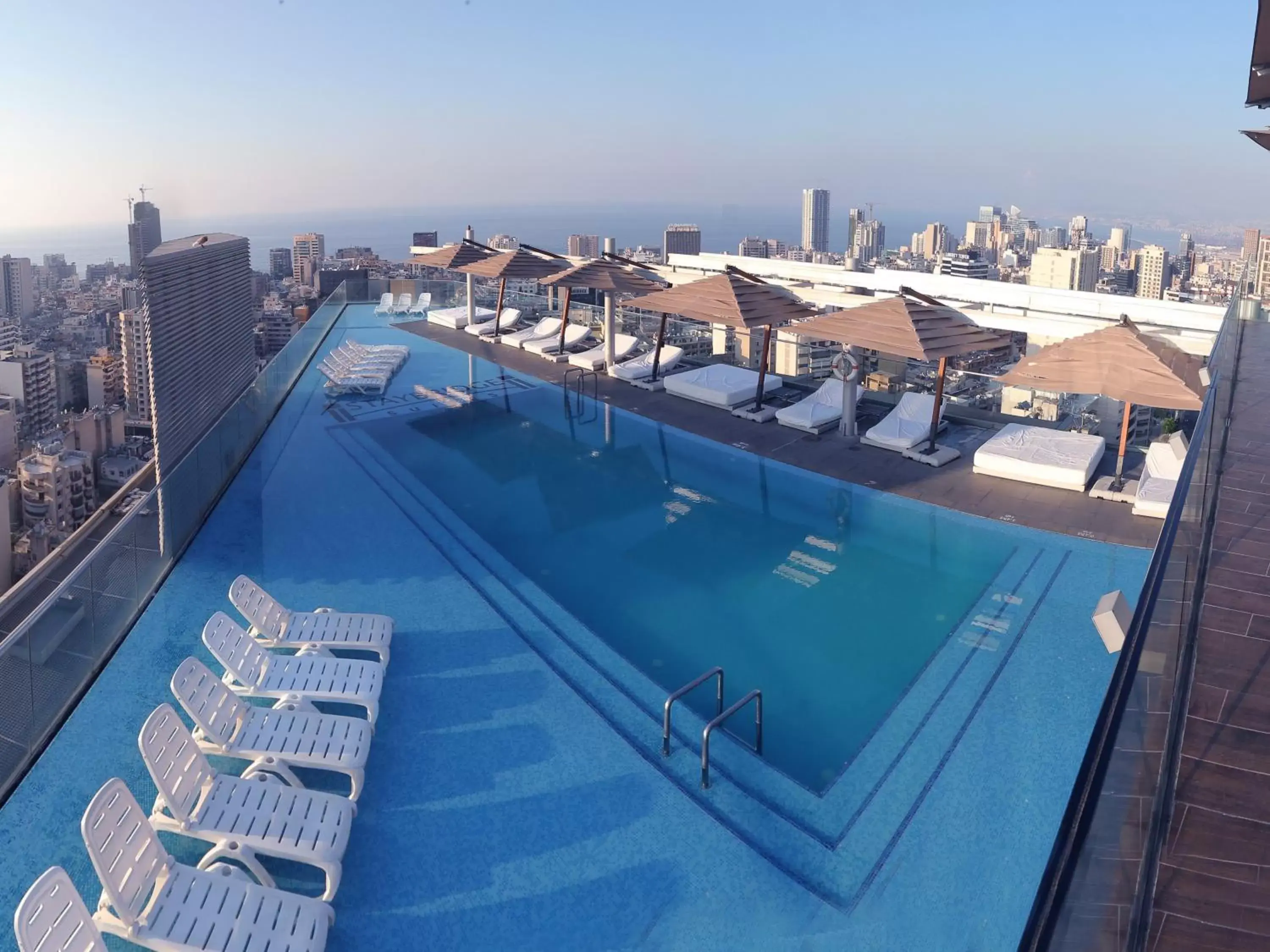 Swimming pool in Staybridge Suites Beirut by IHG Swimming pool in Staybridge Suites Beirut by IHG