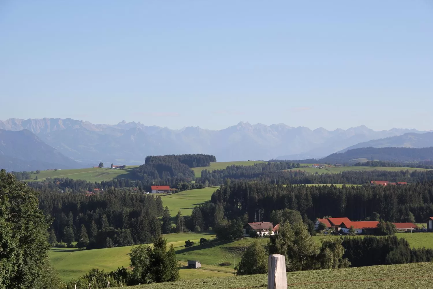 Natural landscape in Landhaus Sommerau