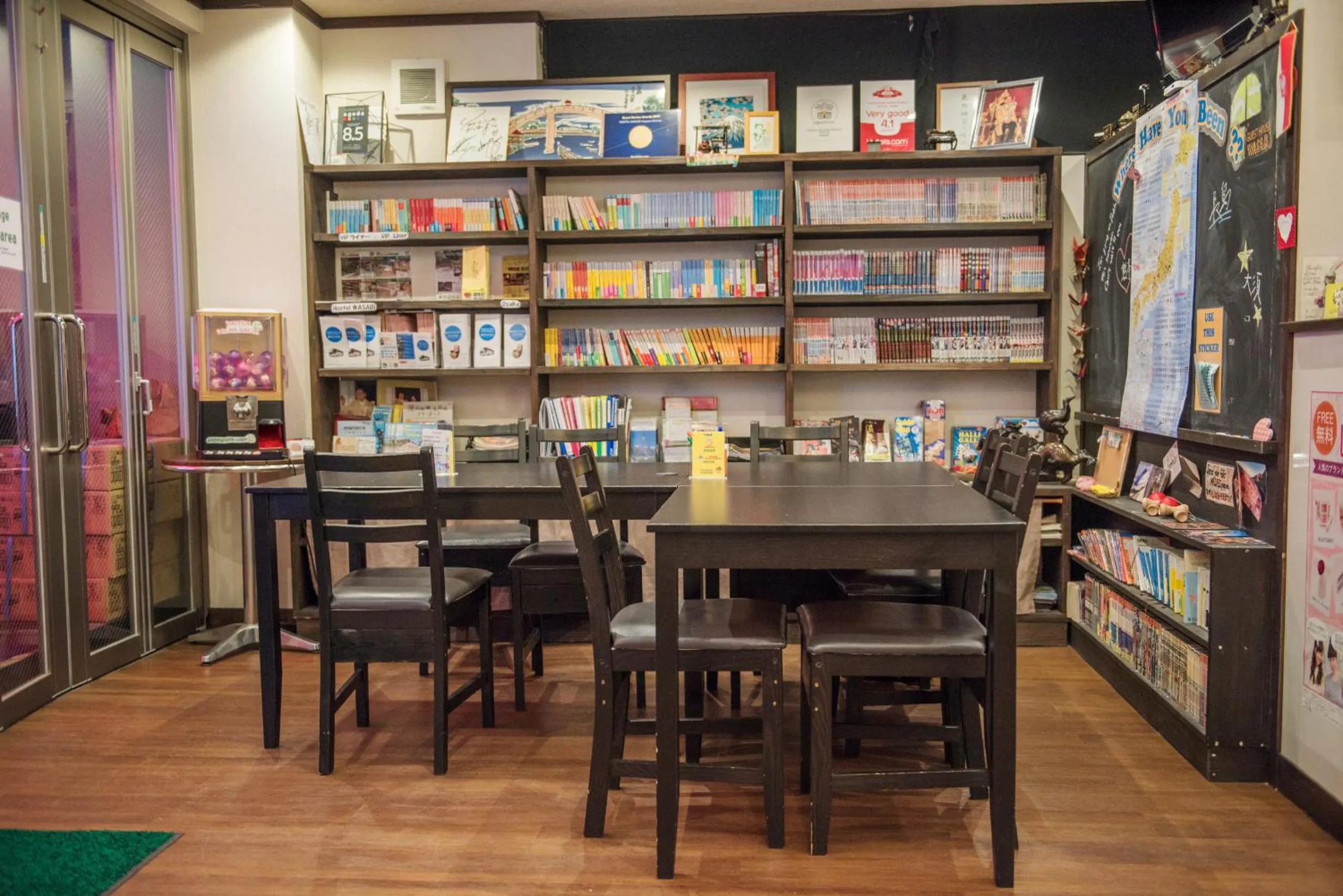 Lobby or reception in HOSTEL WASABI Nagoya Ekimae